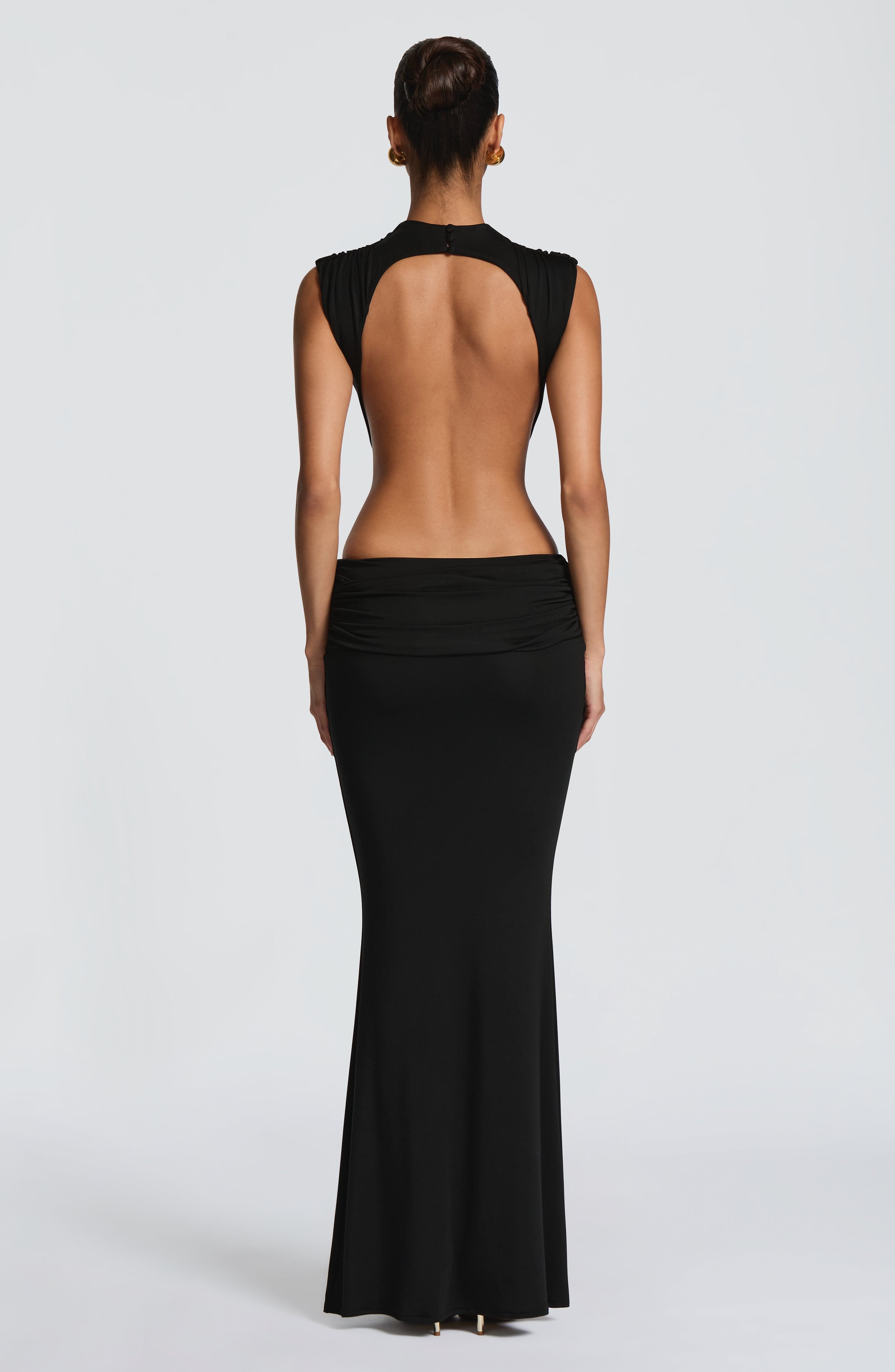 minilena Fenella Maxi Dress Black