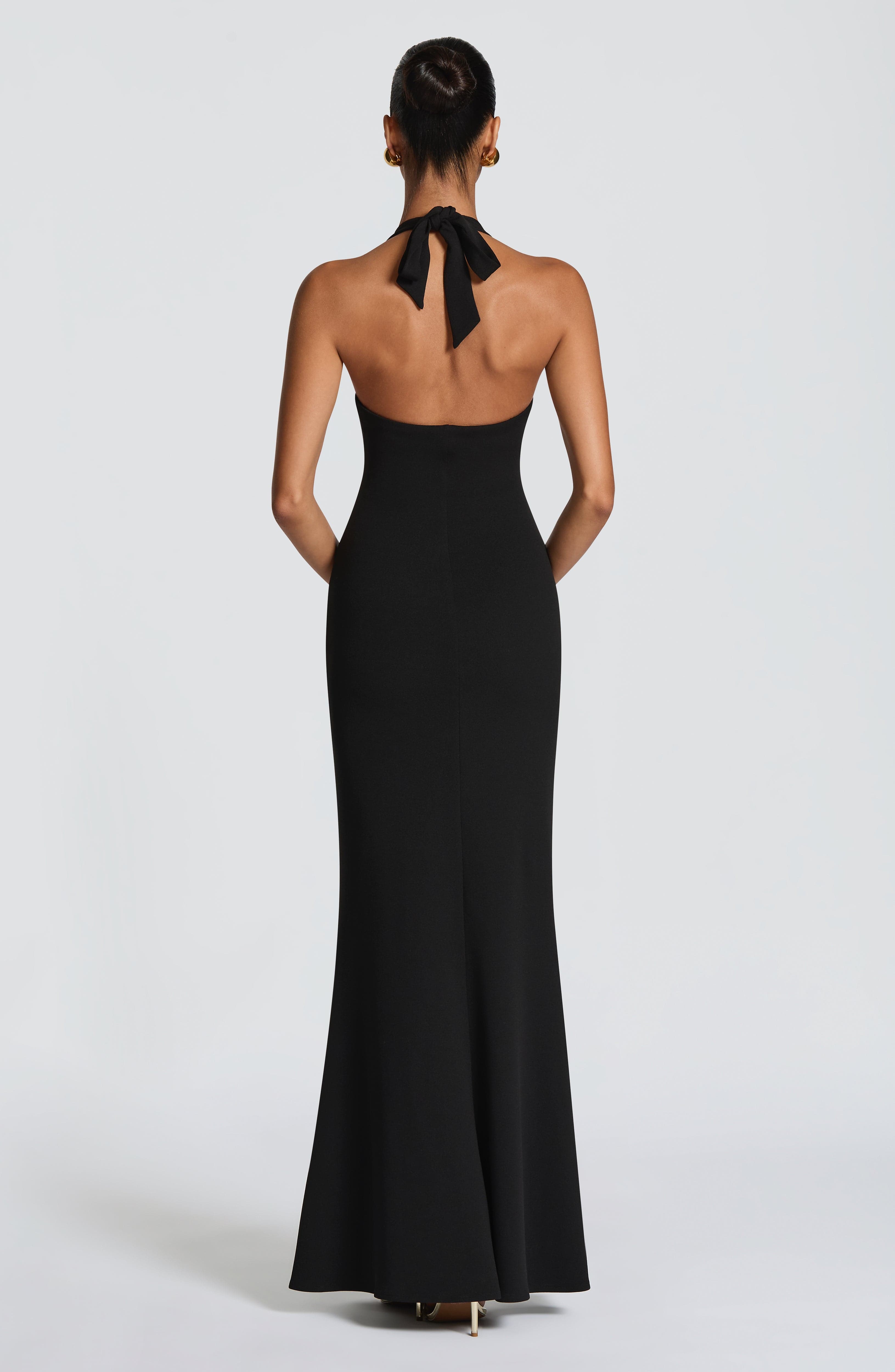 minilena Fern Maxi Dress Black