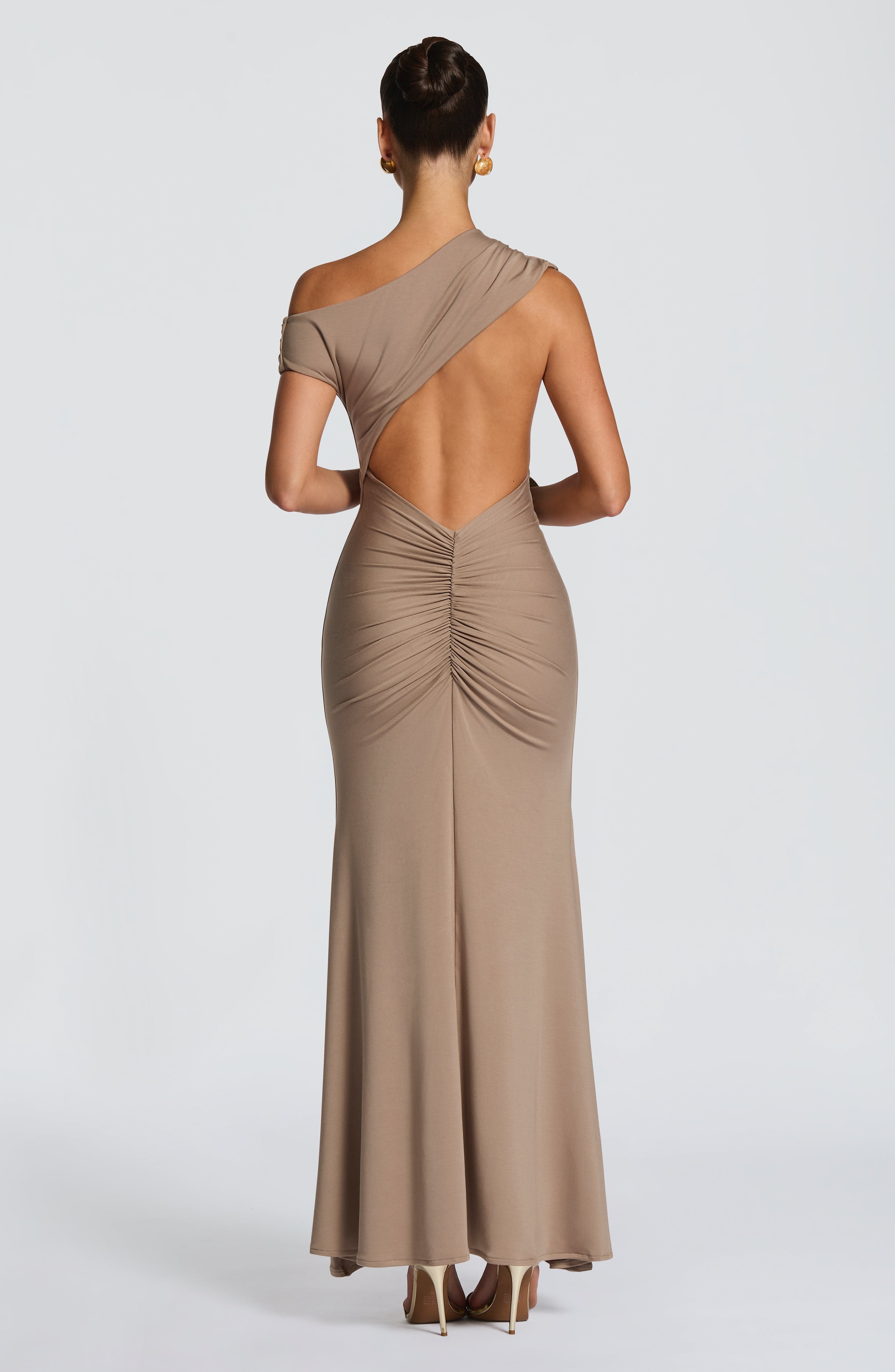 minilena Fiora Maxi Dress Stone