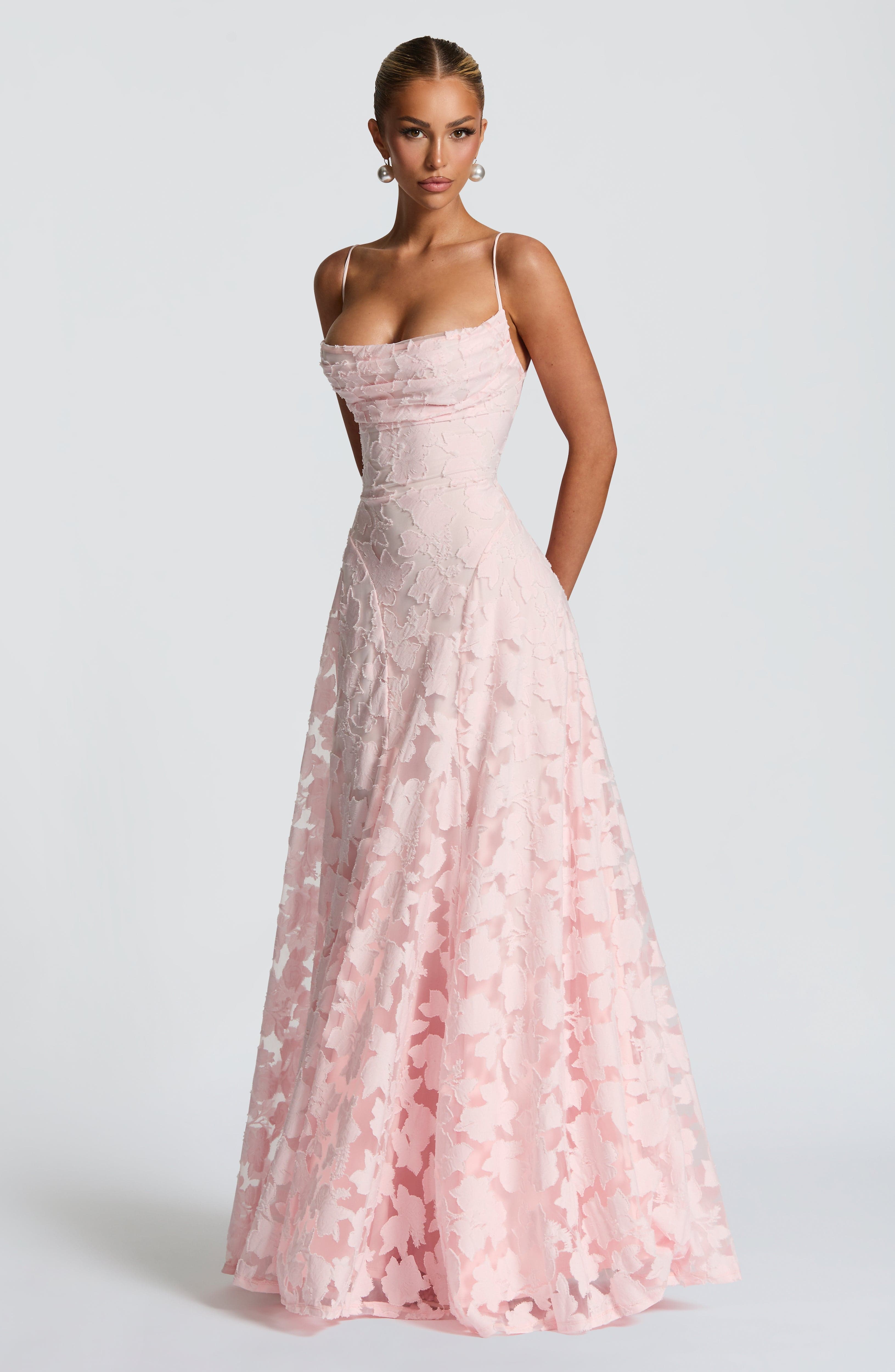 minilena Francis Maxi Dress Blush