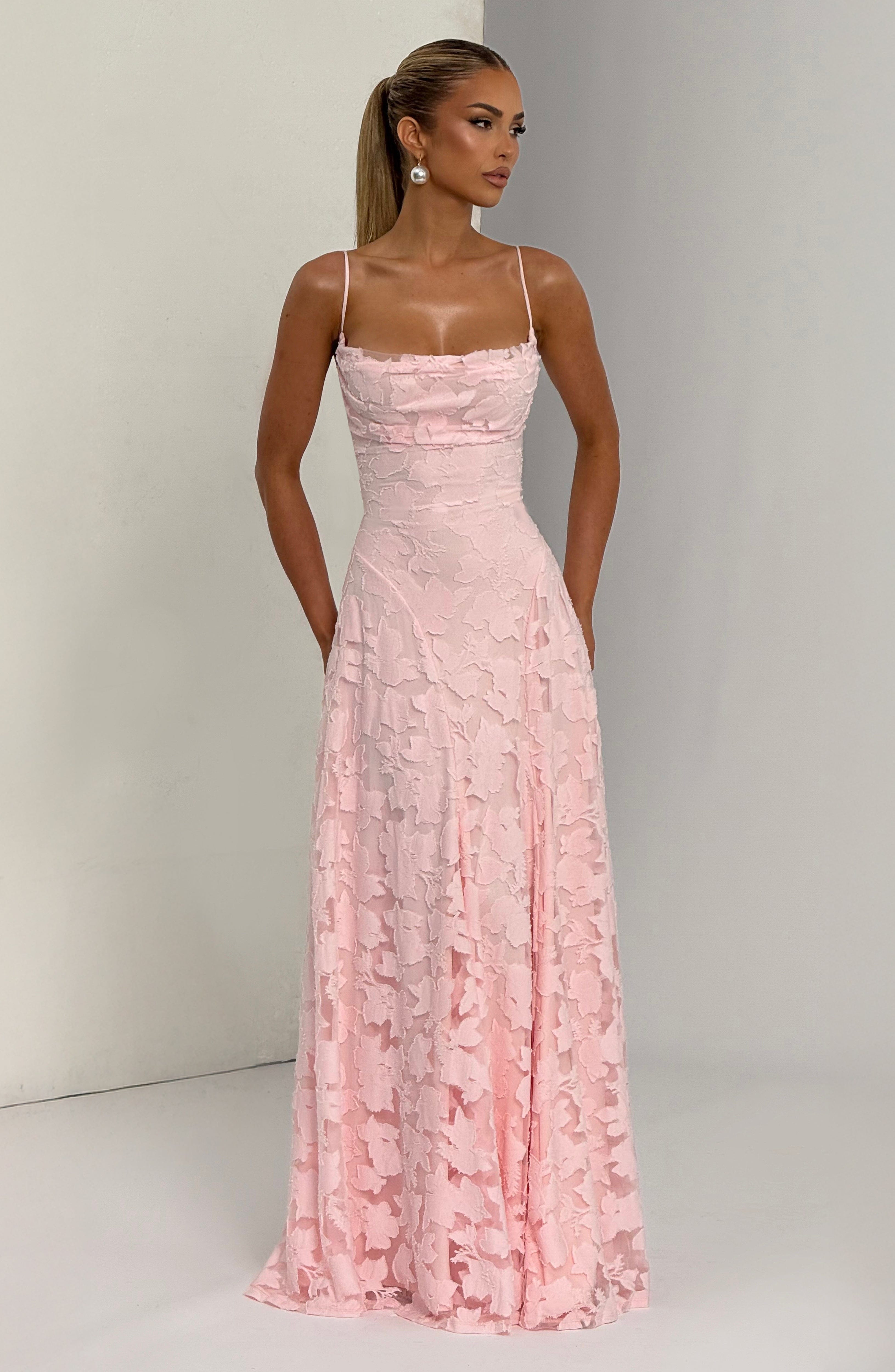 minilena Francis Maxi Dress Blush