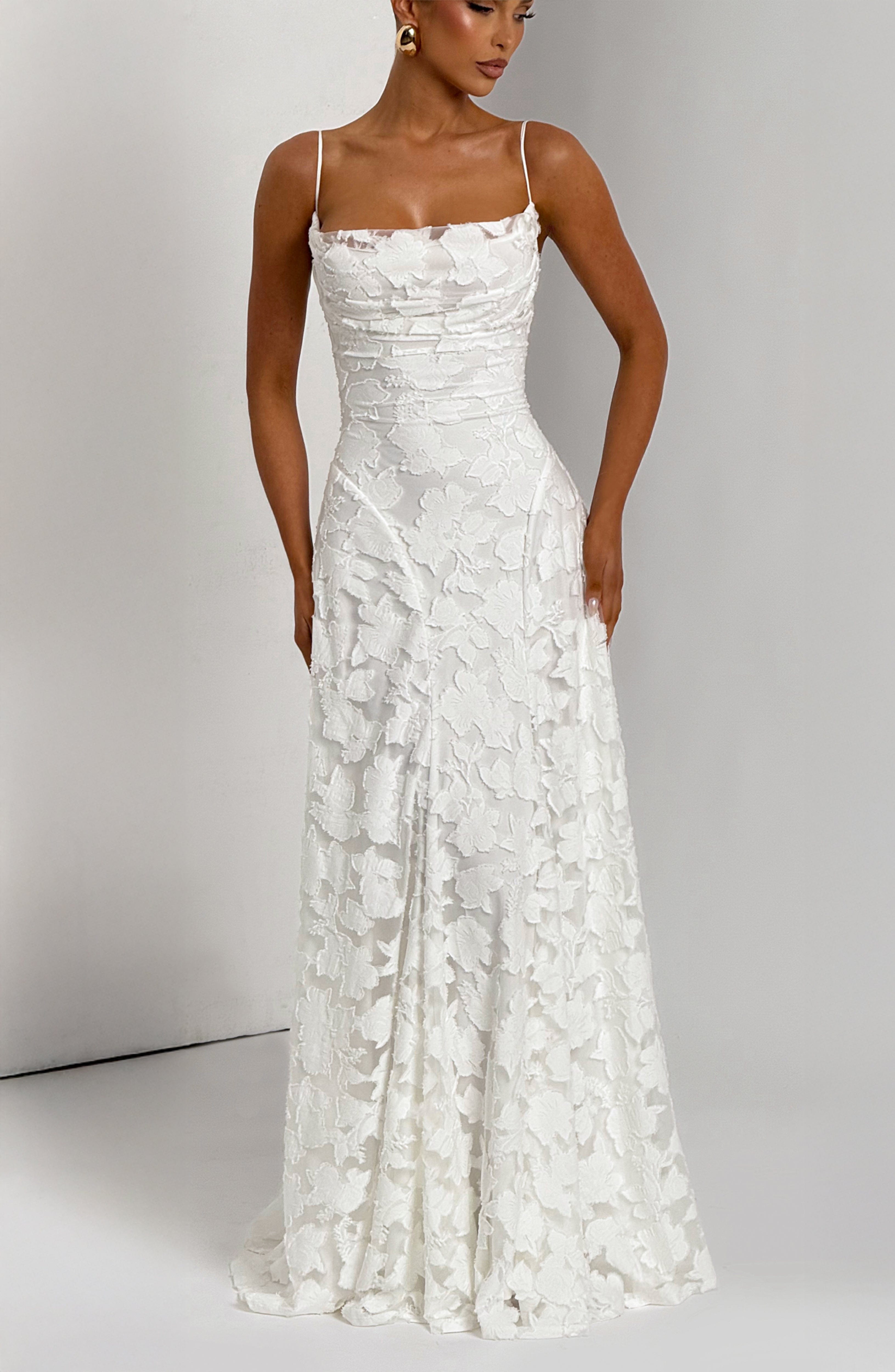 minilena Francis Maxi Dress Ivory