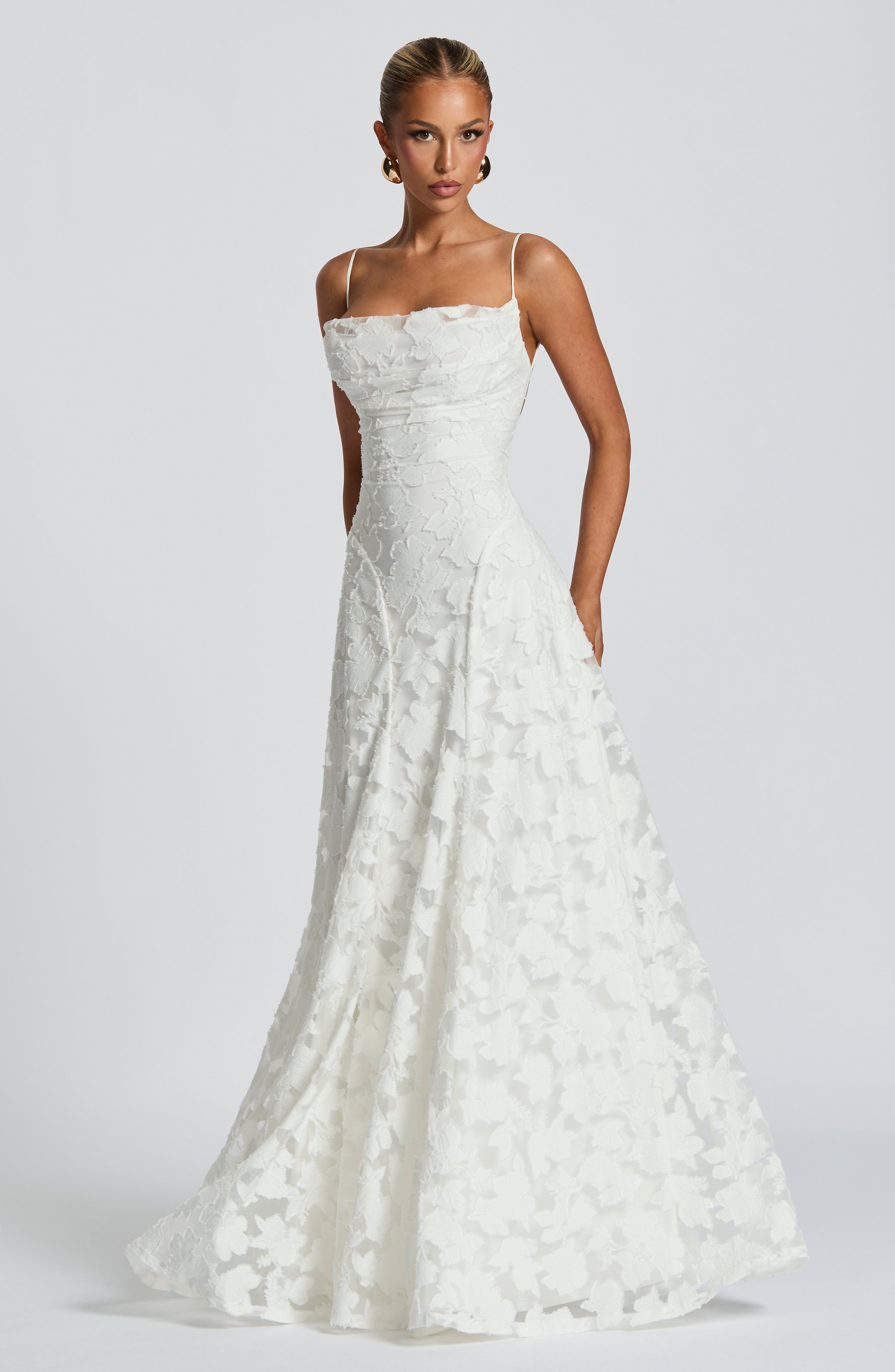 minilena Francis Maxi Dress Ivory