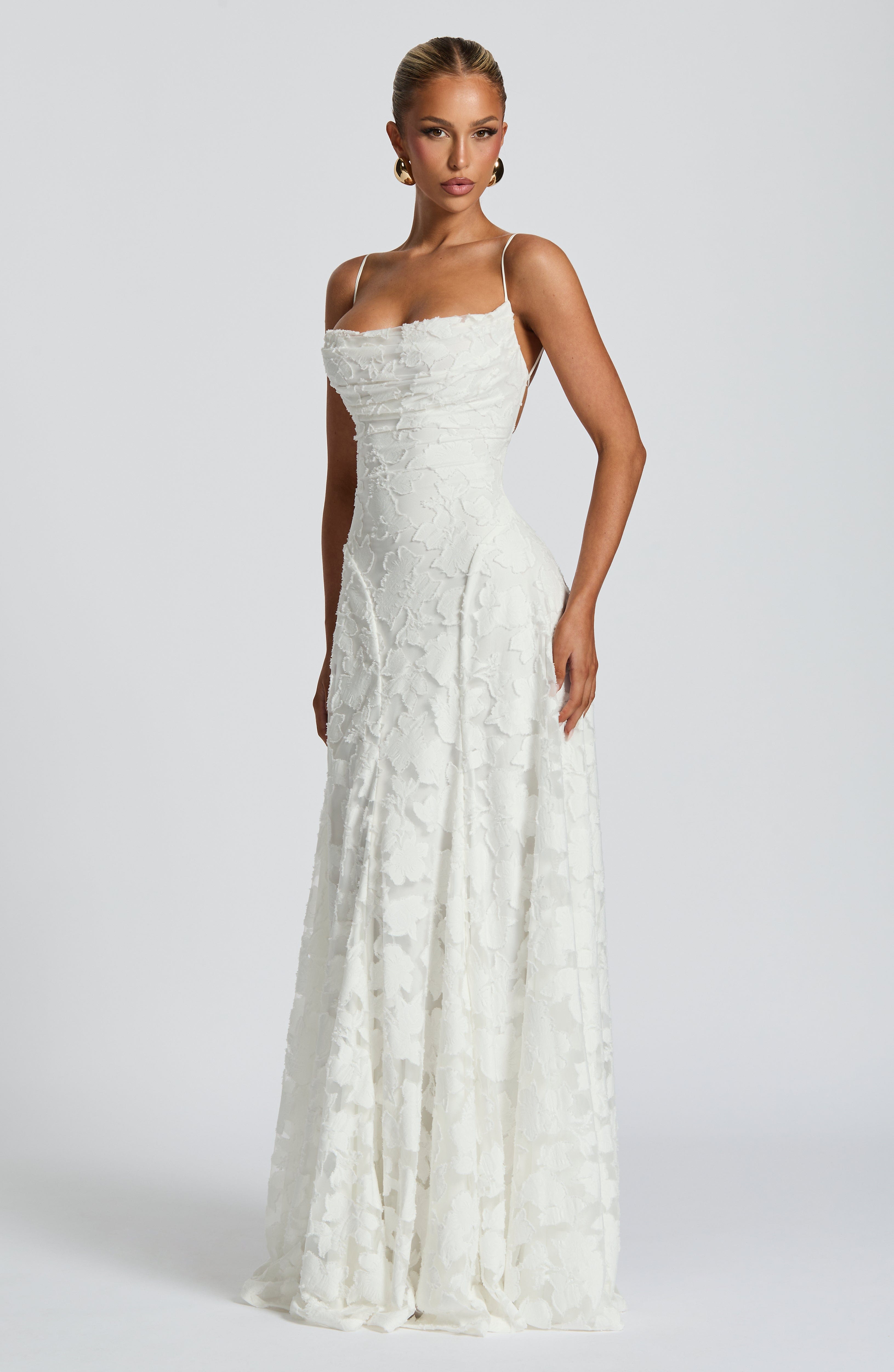 minilena Francis Maxi Dress Ivory
