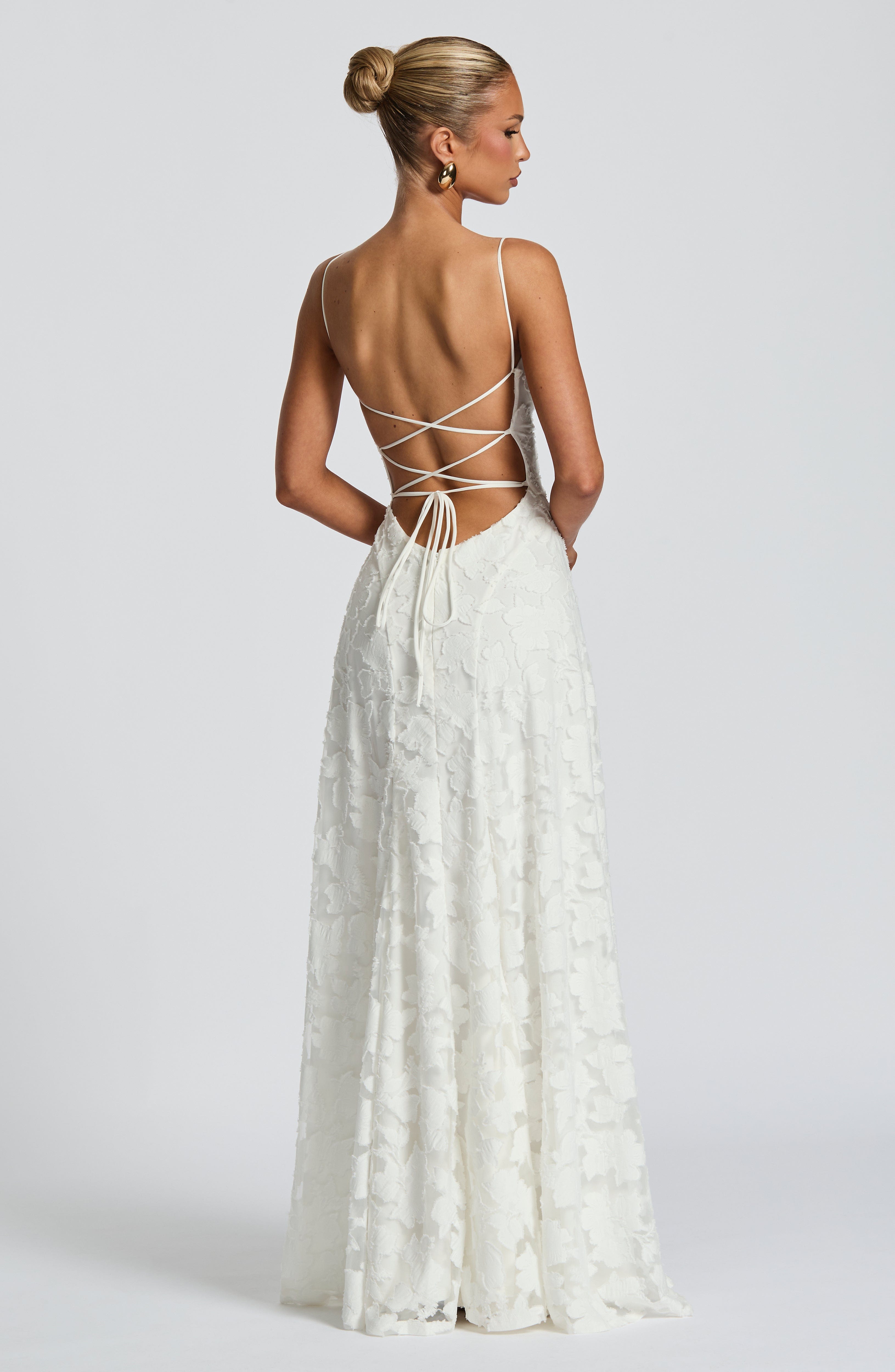 minilena Francis Maxi Dress Ivory