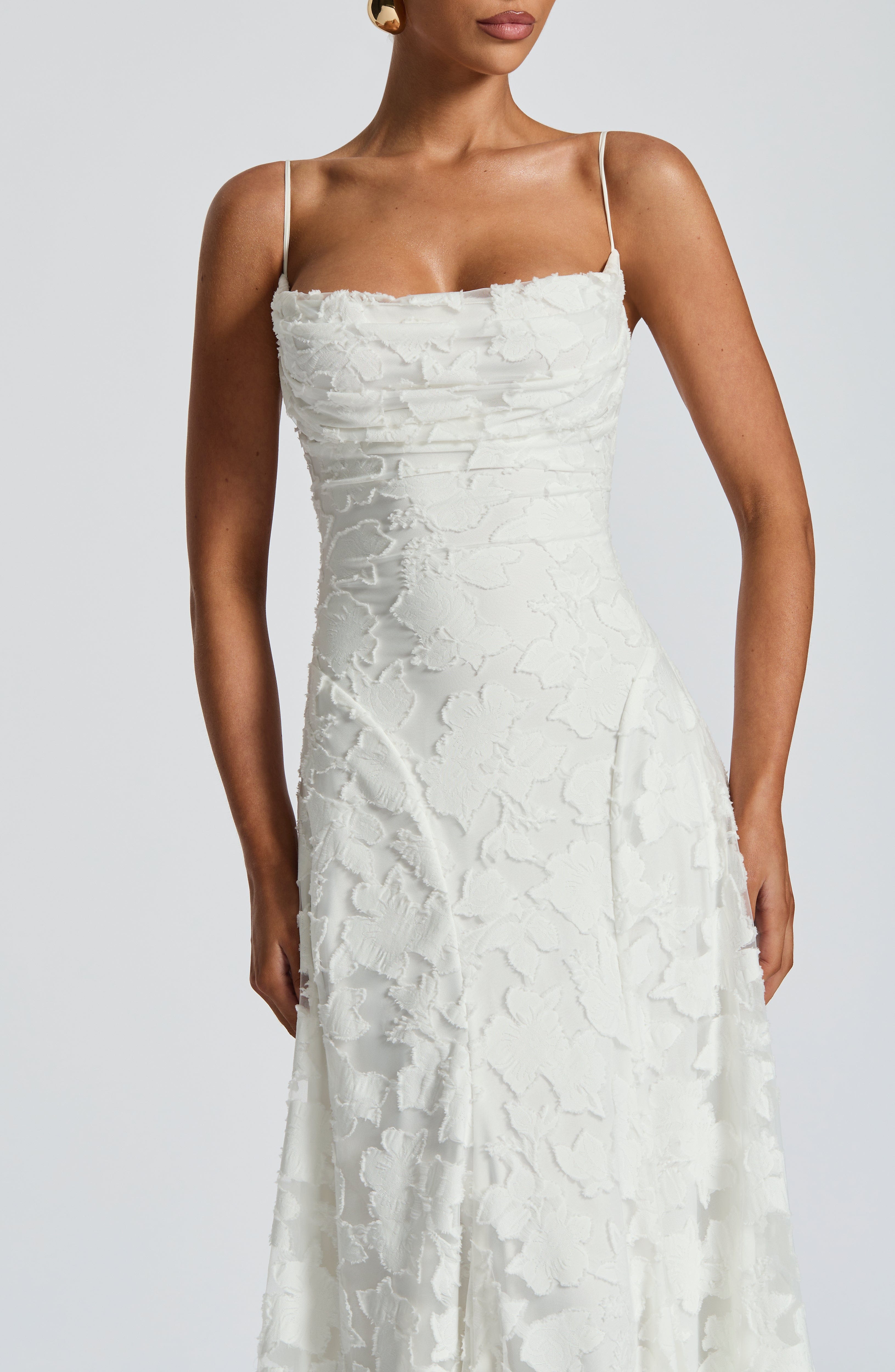 minilena Francis Maxi Dress Ivory