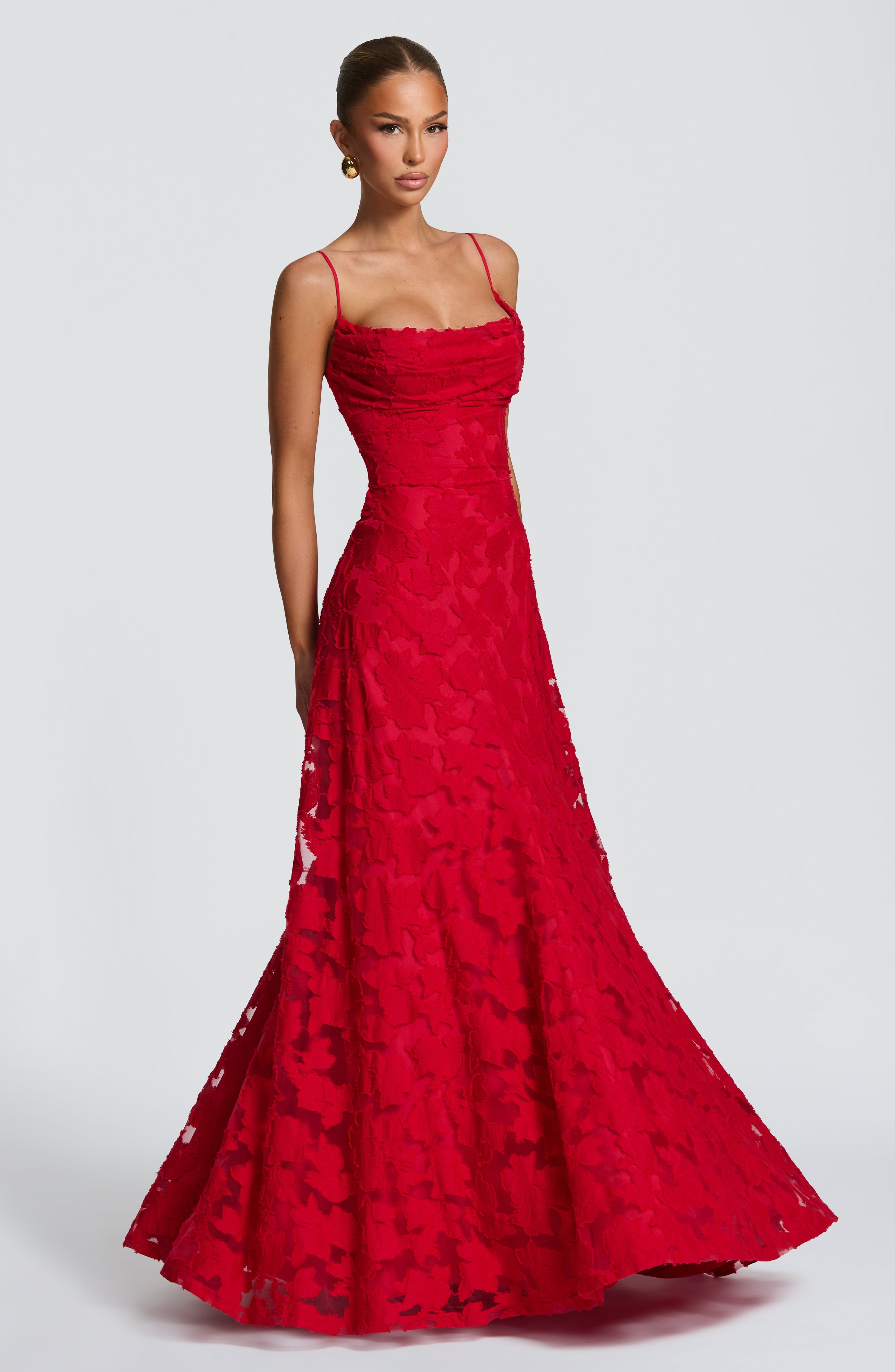 minilena Francis Maxi Dress Red