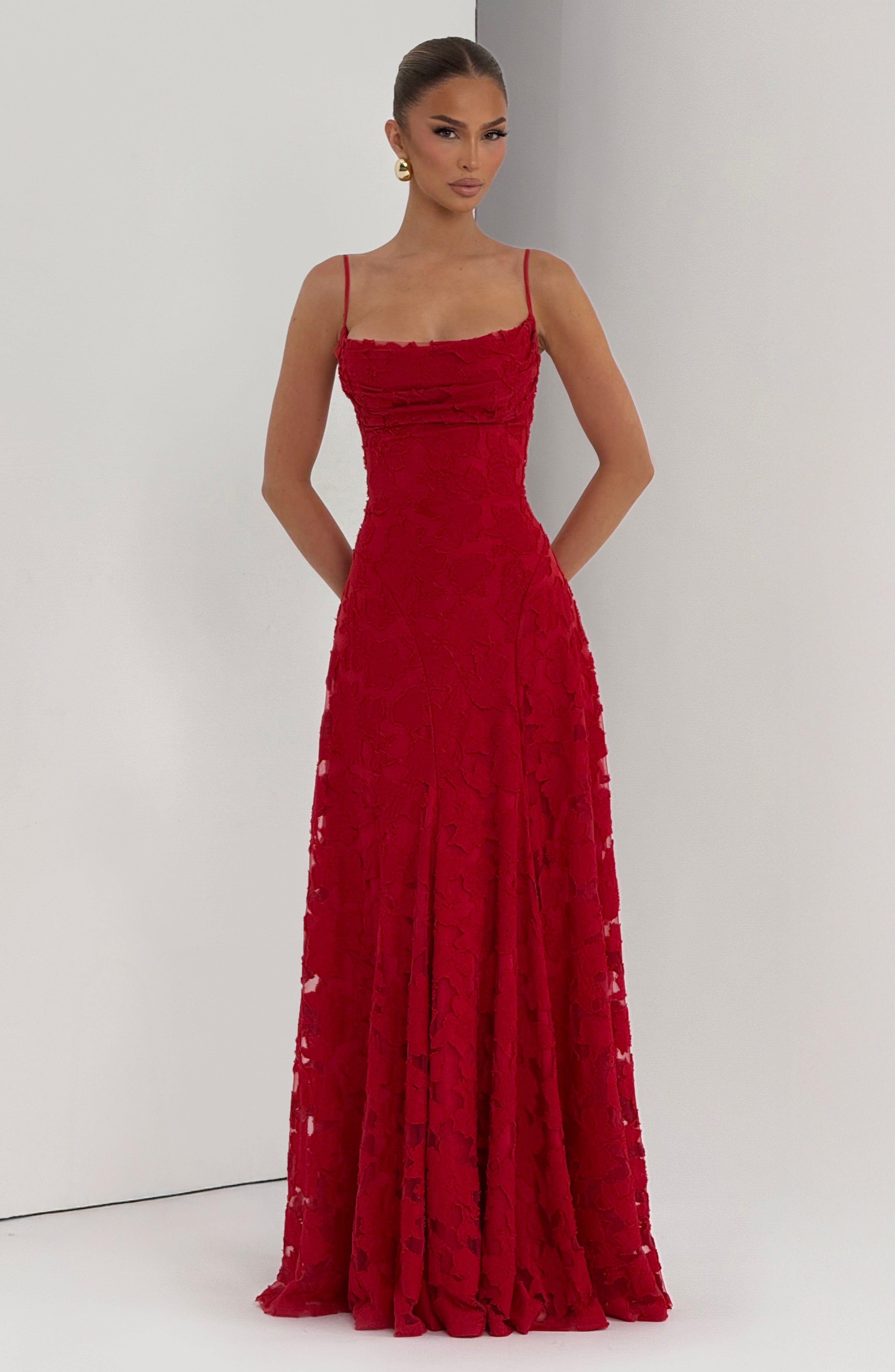 minilena Francis Maxi Dress Red