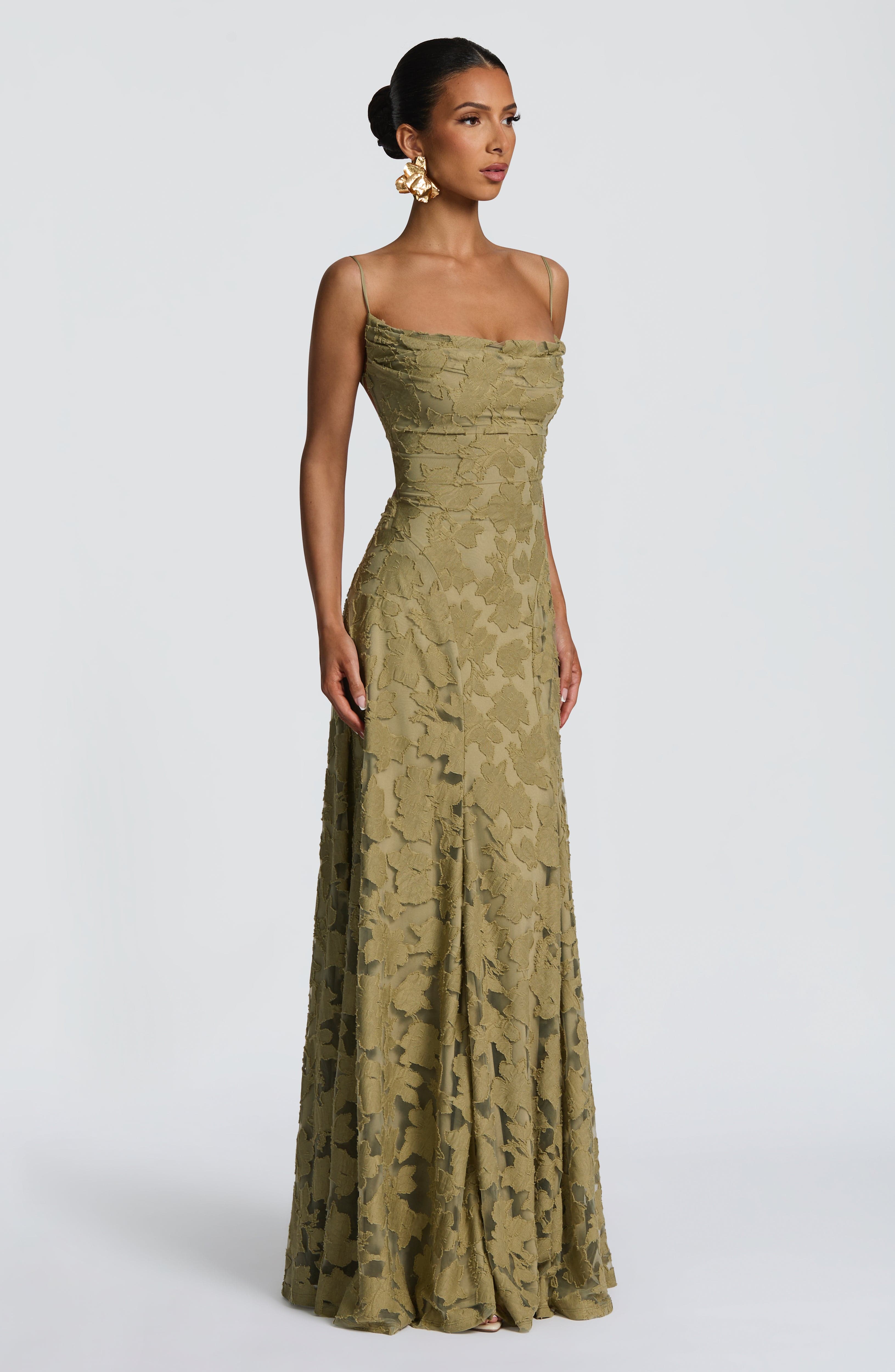 minilena Francis Maxi Dress Sage