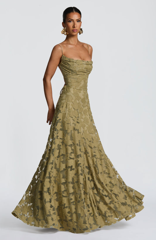 minilena Francis Maxi Dress Sage