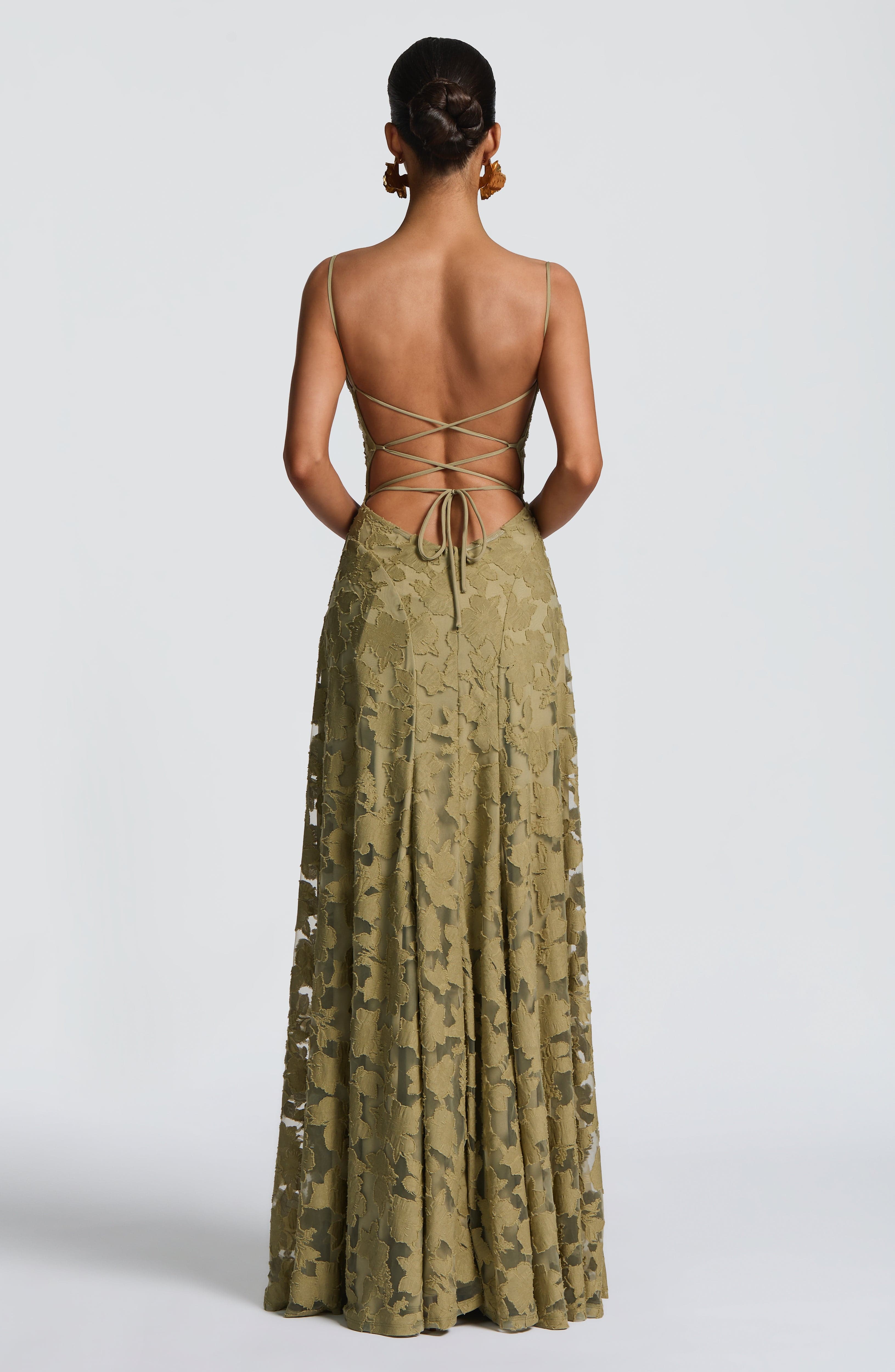 minilena Francis Maxi Dress Sage
