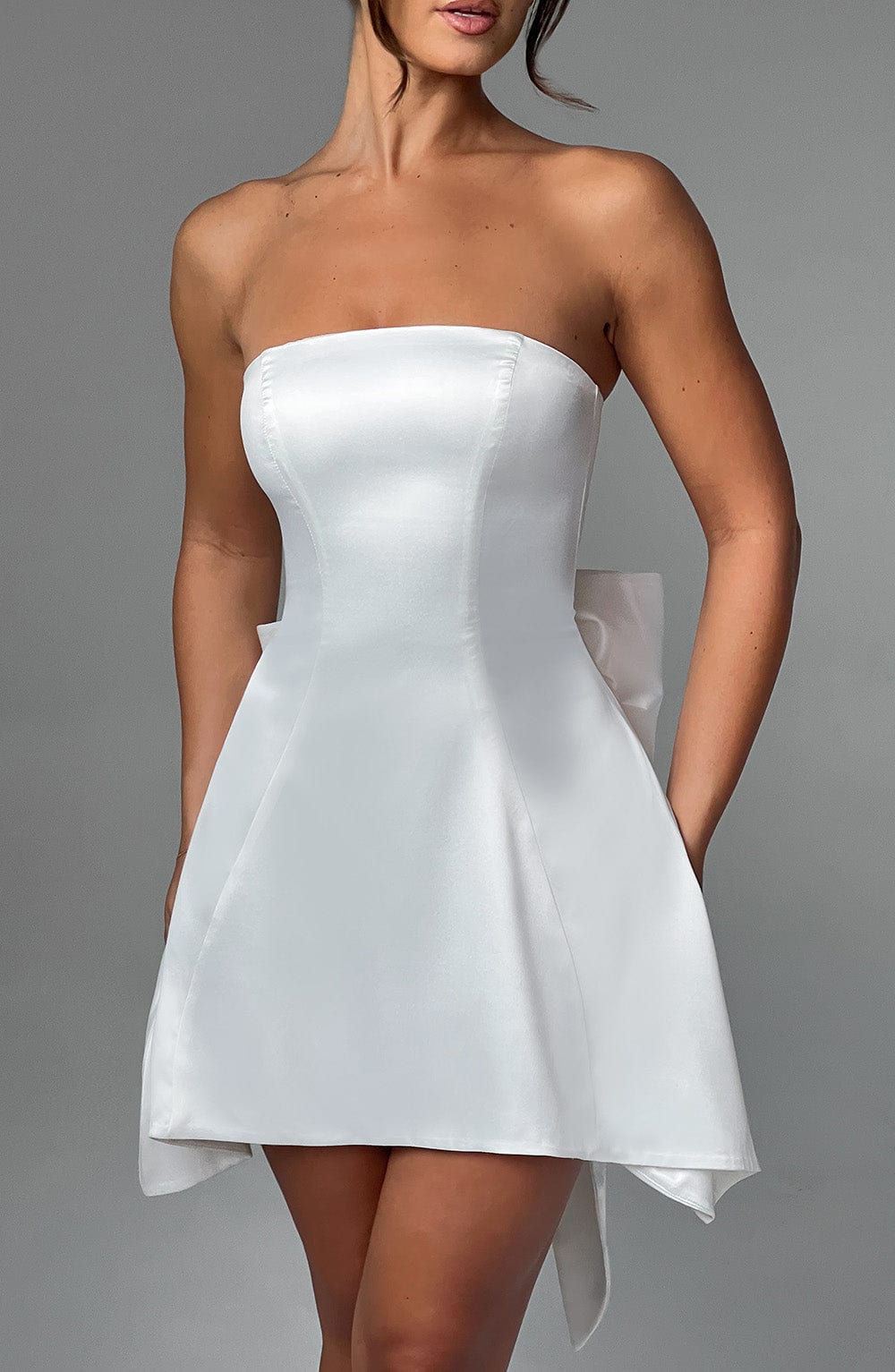 minilena Freja Mini Dress Ivory
