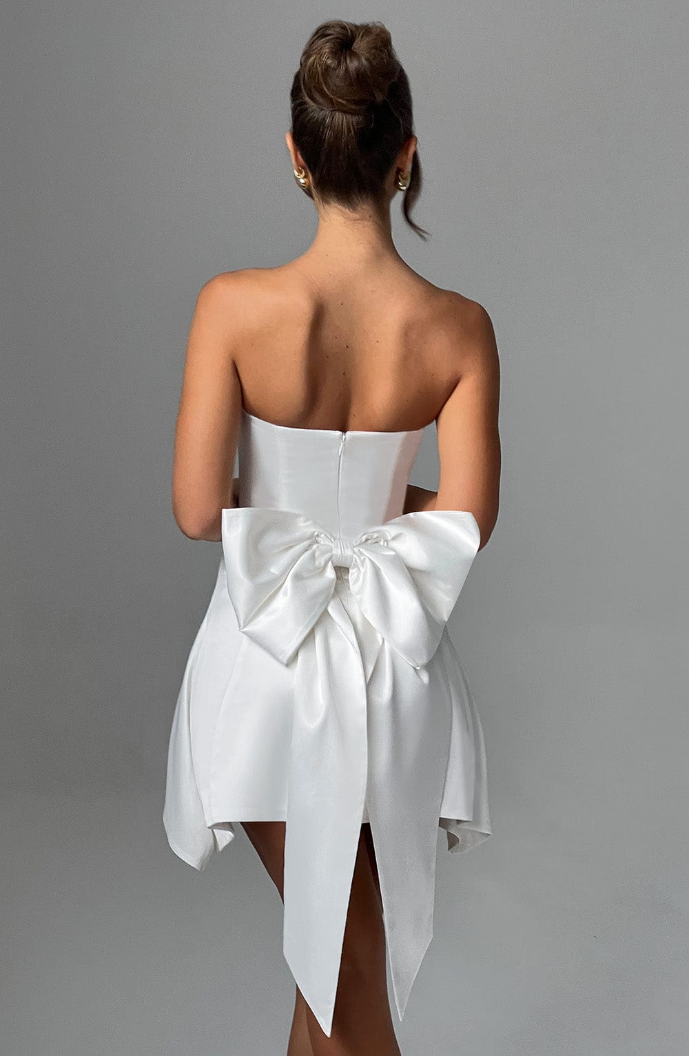 minilena Freja Mini Dress Ivory