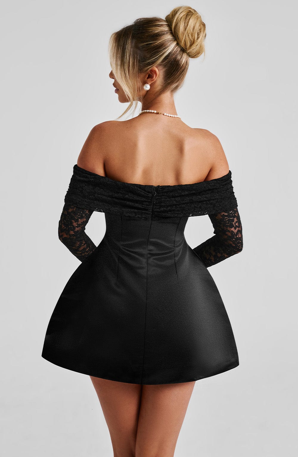 minilena Georgianna Mini Dress Black