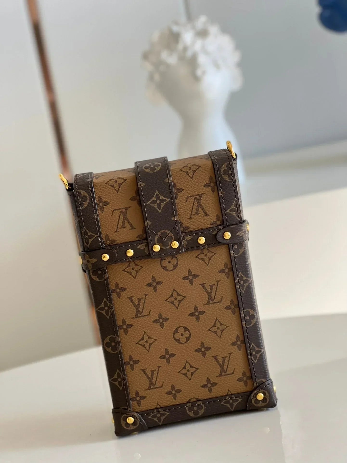 Vertical Trunk Pochette Bag Lv