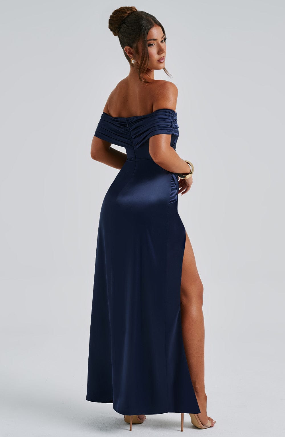 minilena Gwendolyn Maxi Dress Navy