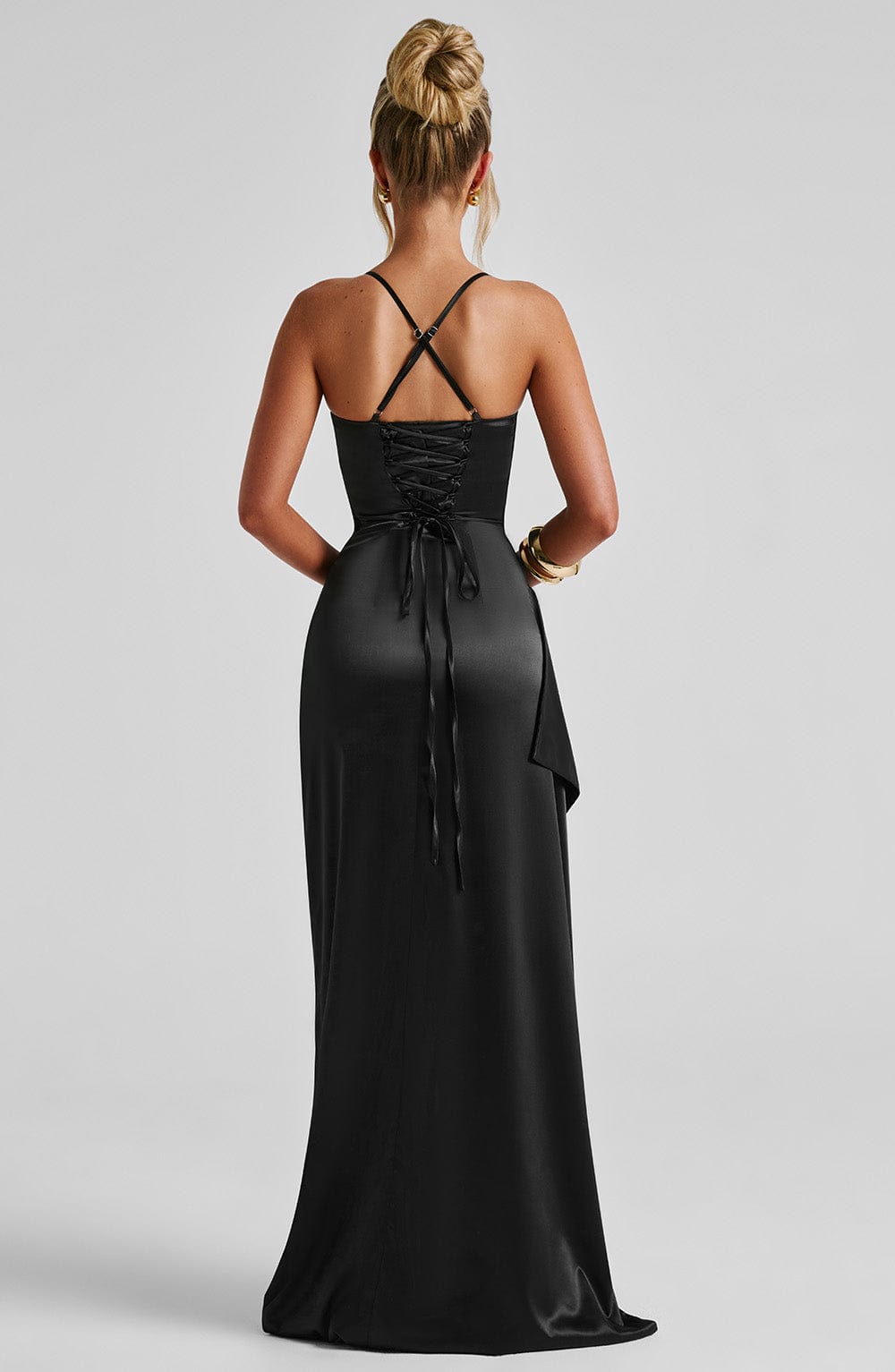 minilena Helen Maxi Dress Black