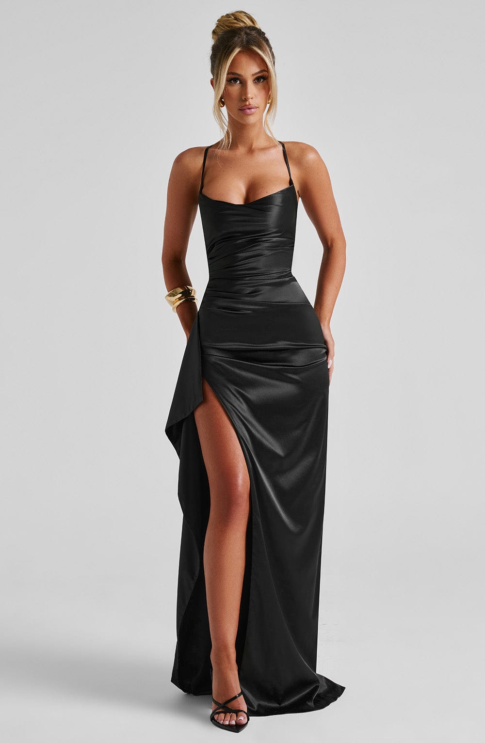 minilena Helen Maxi Dress Black