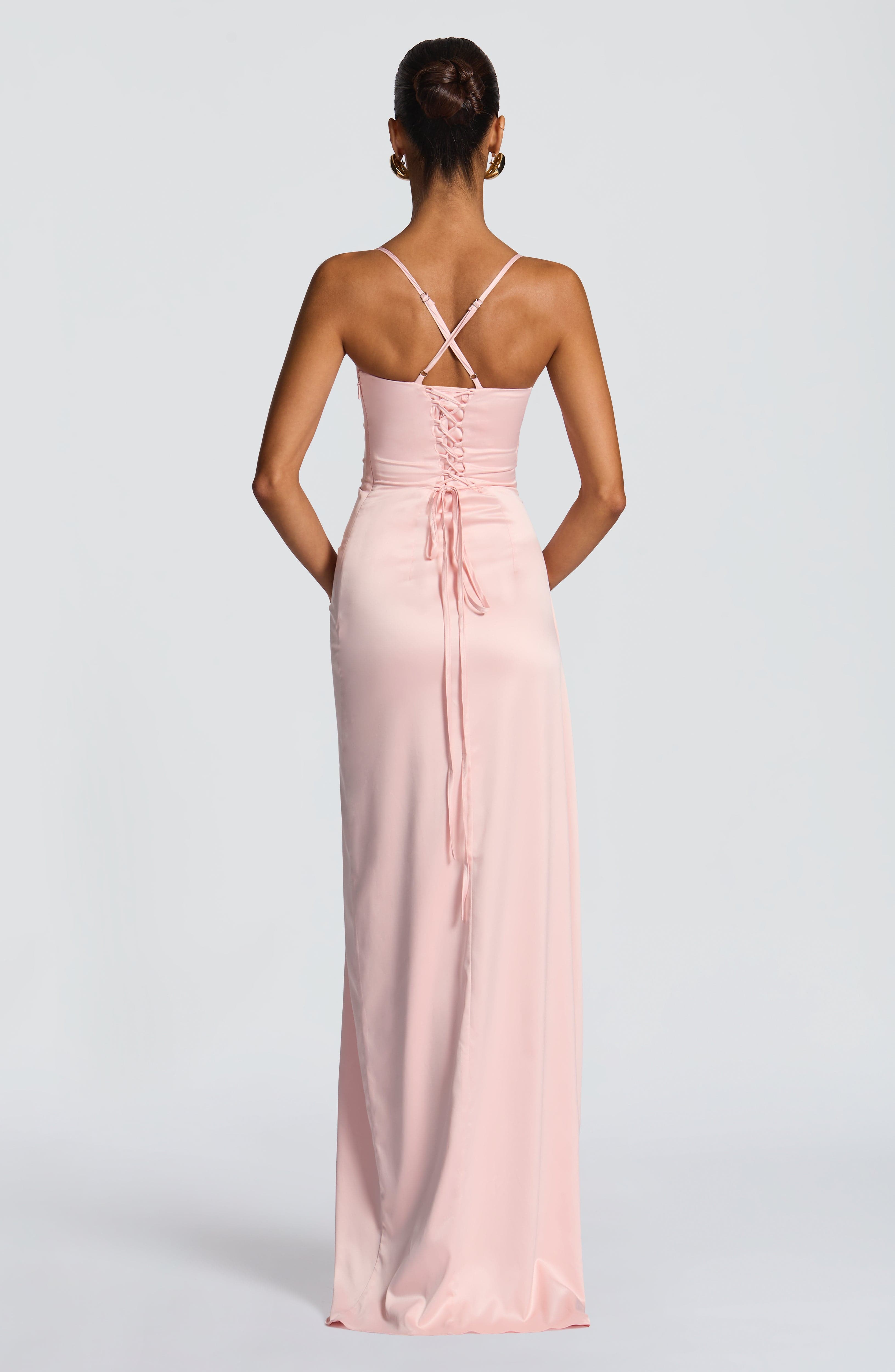 minilena Helen Maxi Dress Blush