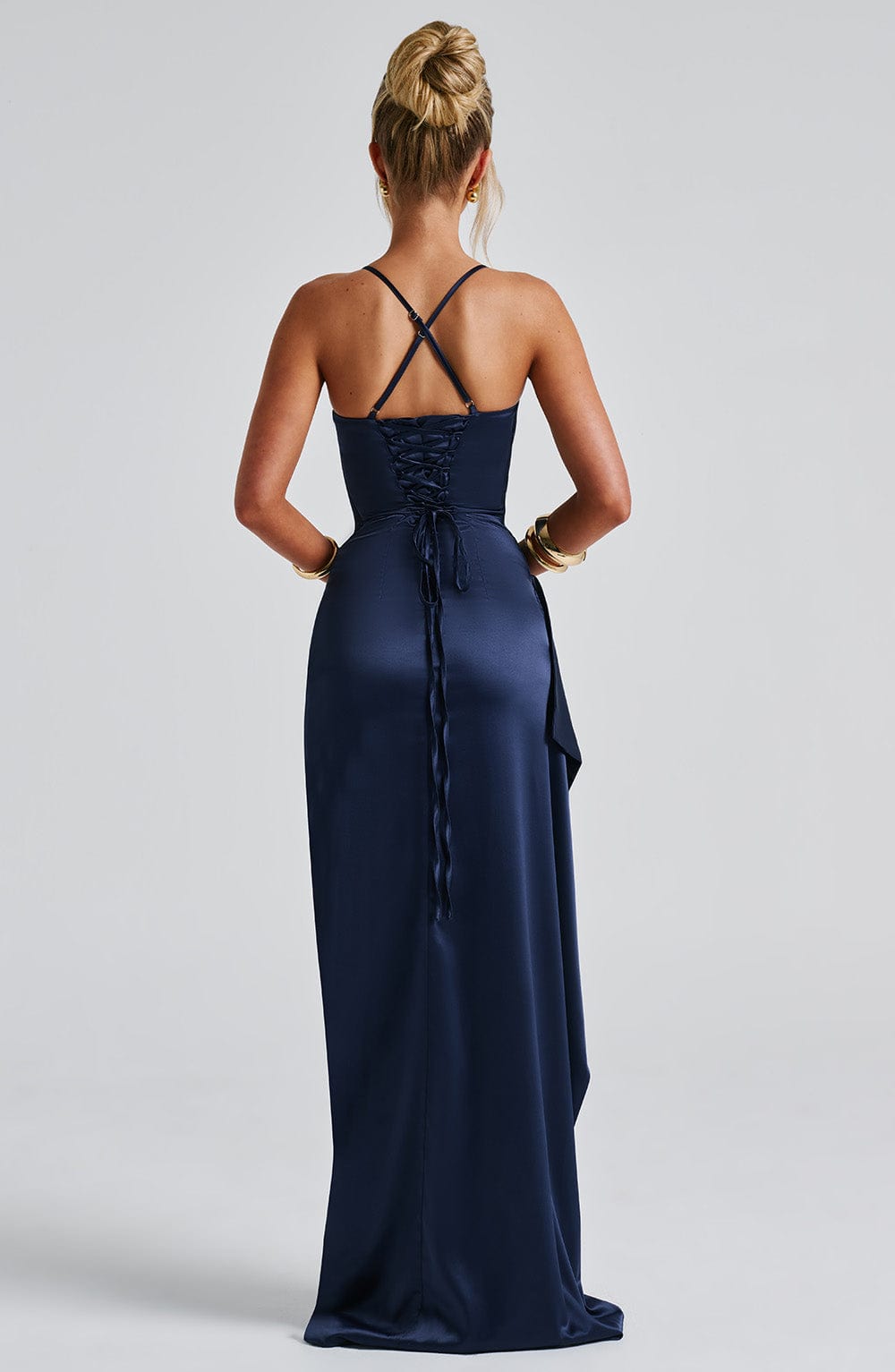 minilena Helen Maxi Dress Navy