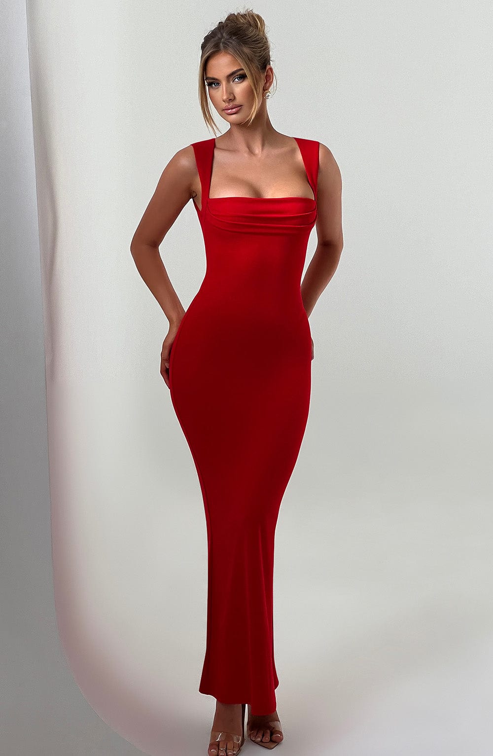 minilena Helena Maxi Dress Red