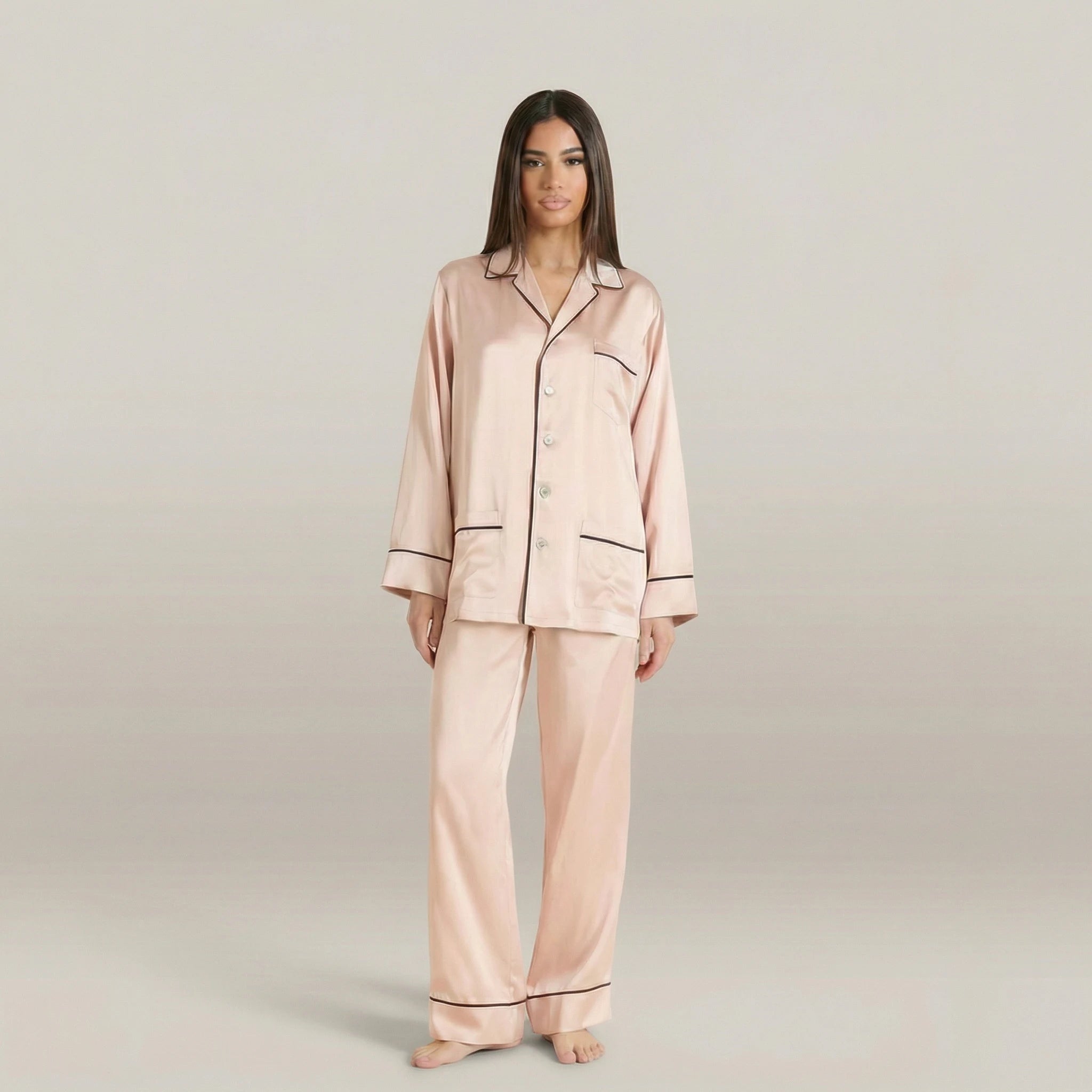 minilena Rose Pink Pyjama Set