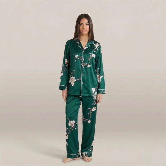 minilena Flower Pyjama Set