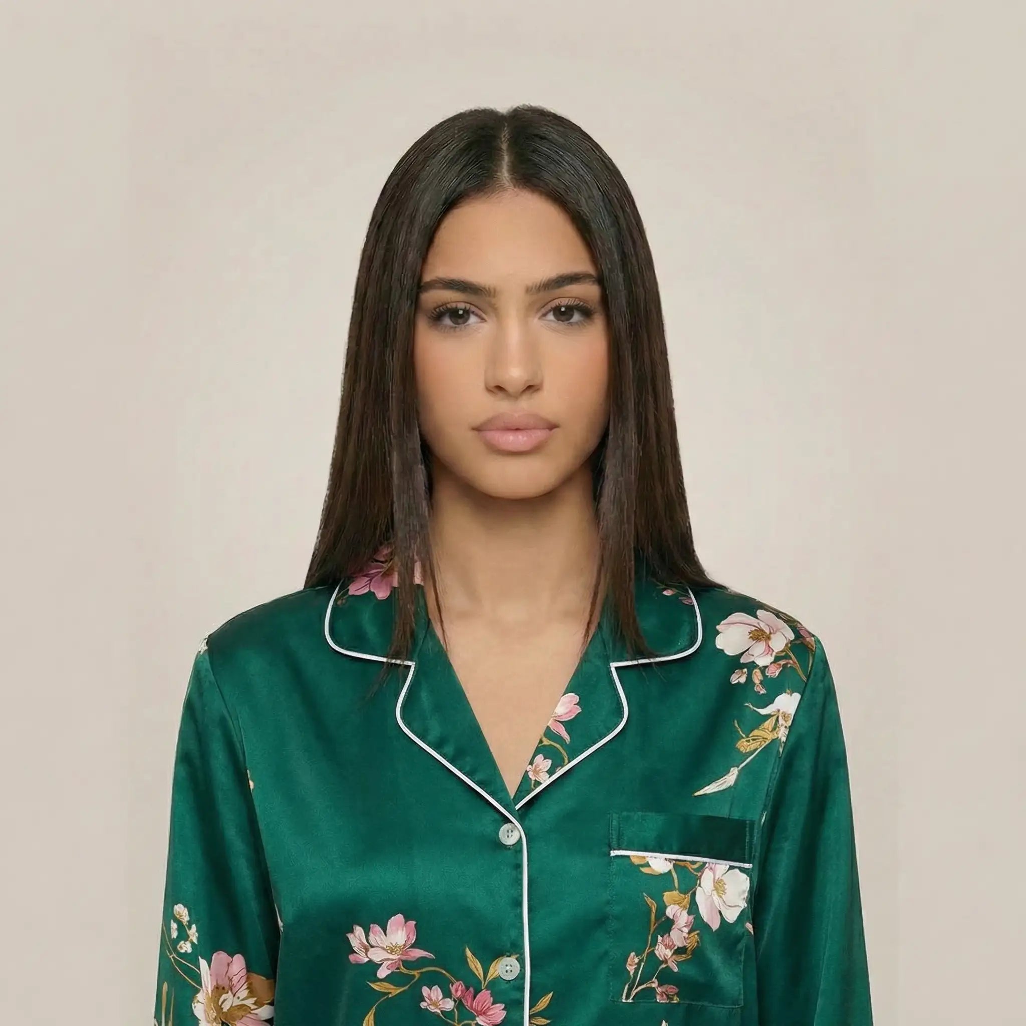 minilena Flower Pyjama Set