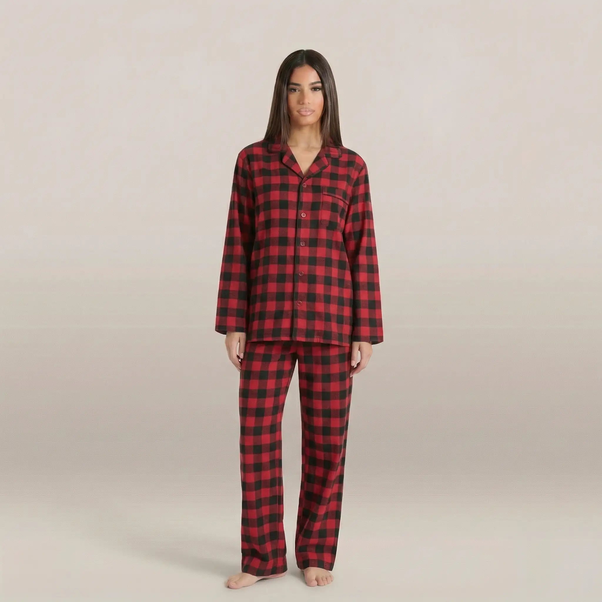 minilena Flannel Pyjama Set