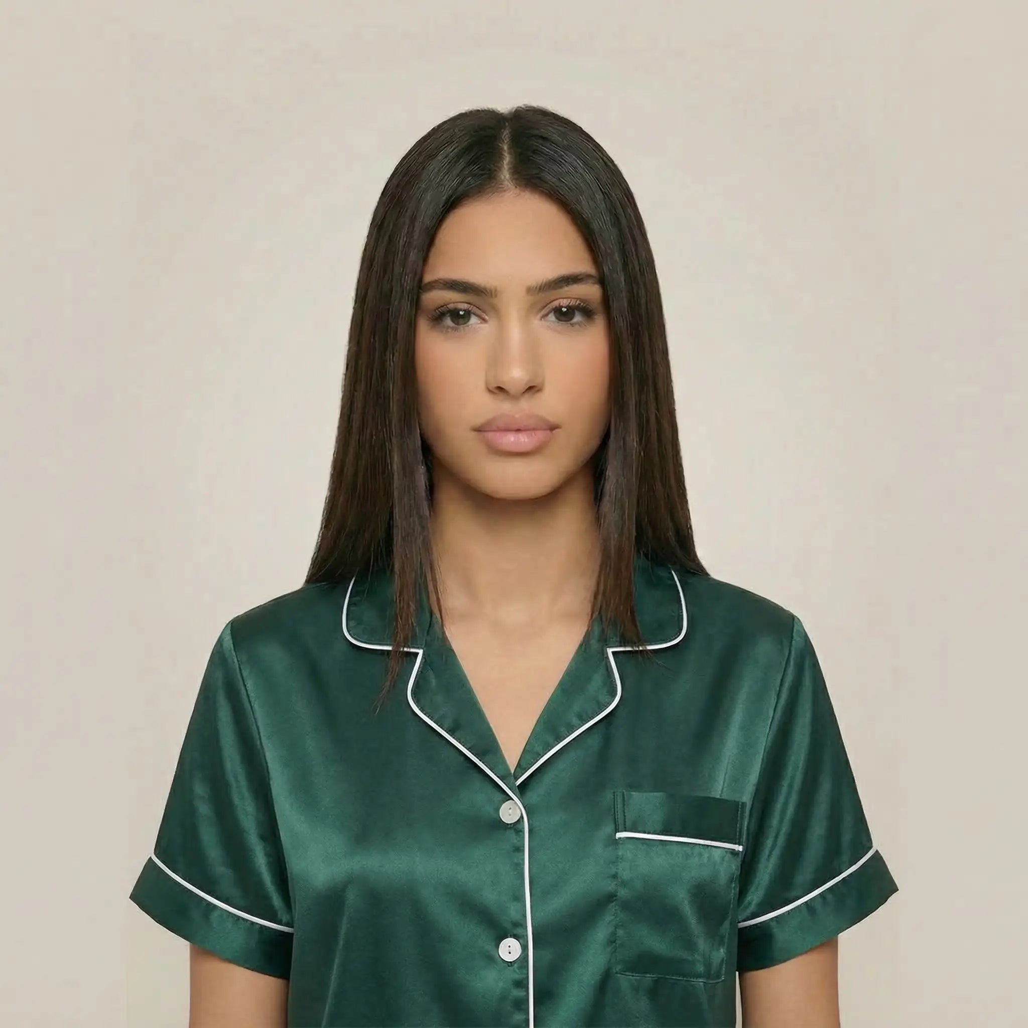 minilena Short Satin Pyjama Set