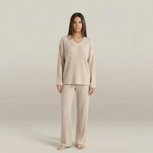 minilena V-Knitt Pyjama Set