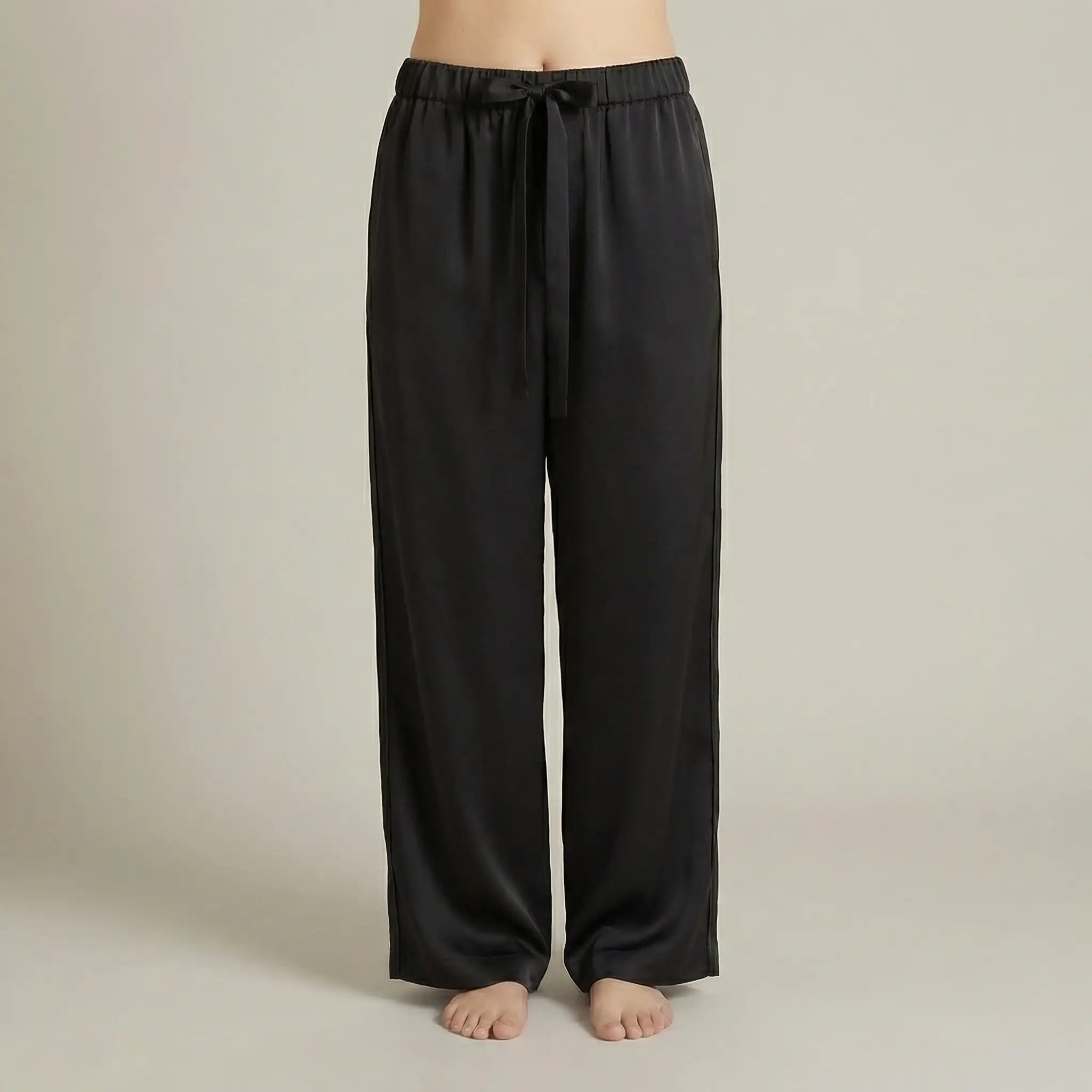 minilena Low Cut Satin Pyjama Set