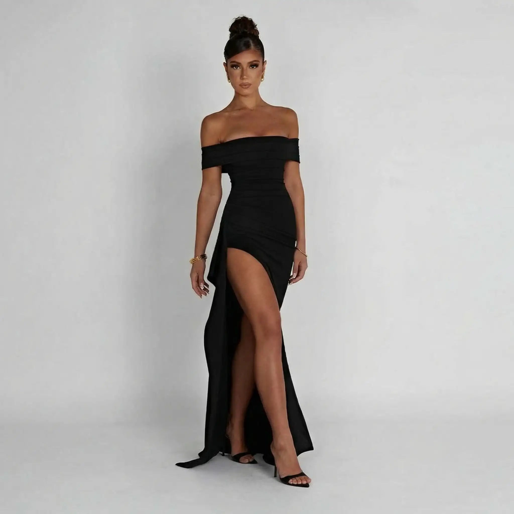 minilena Sculptée Maxi Dress