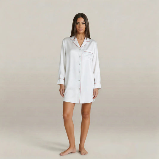 minilena Silk Satin Nightshirt