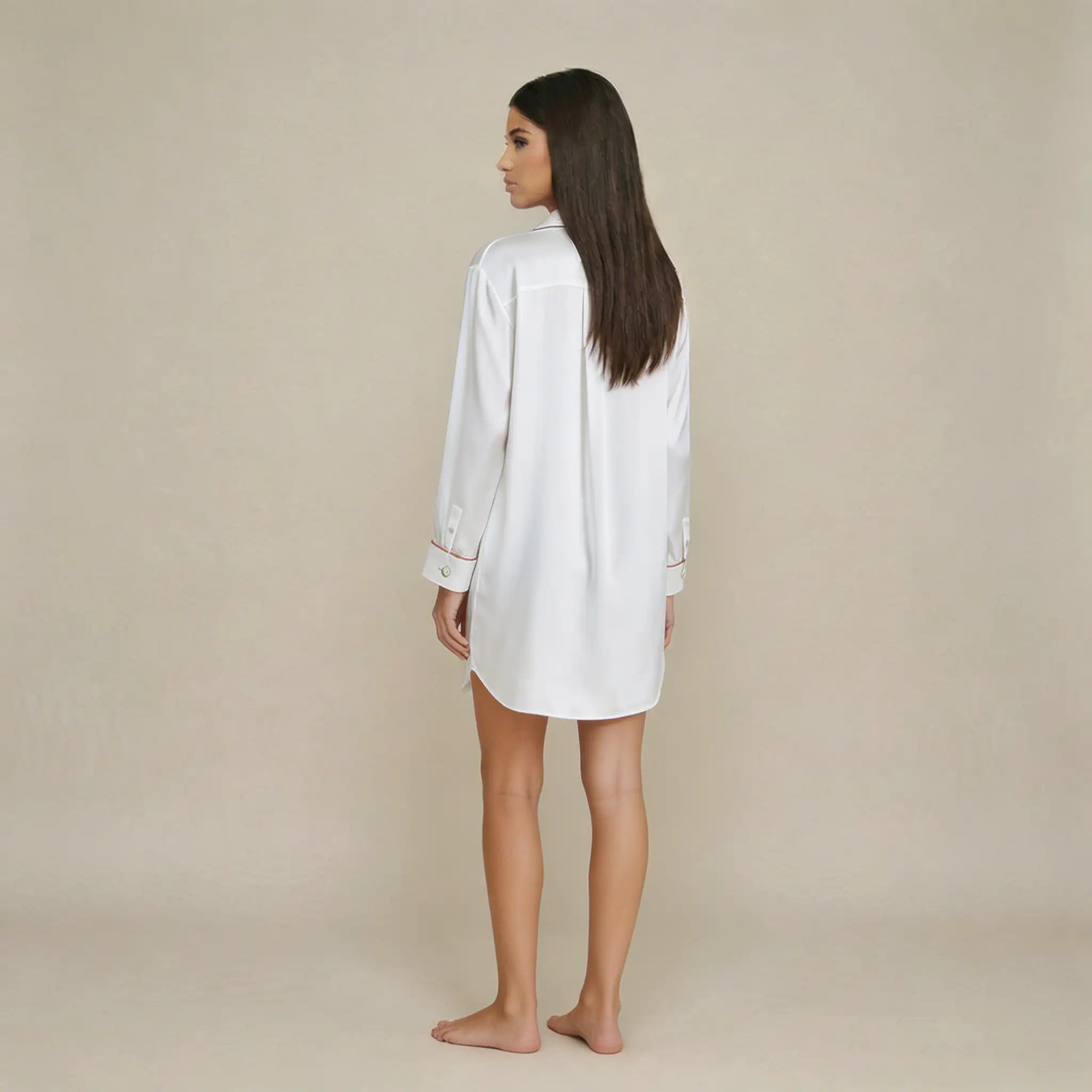 minilena Silk Satin Nightshirt