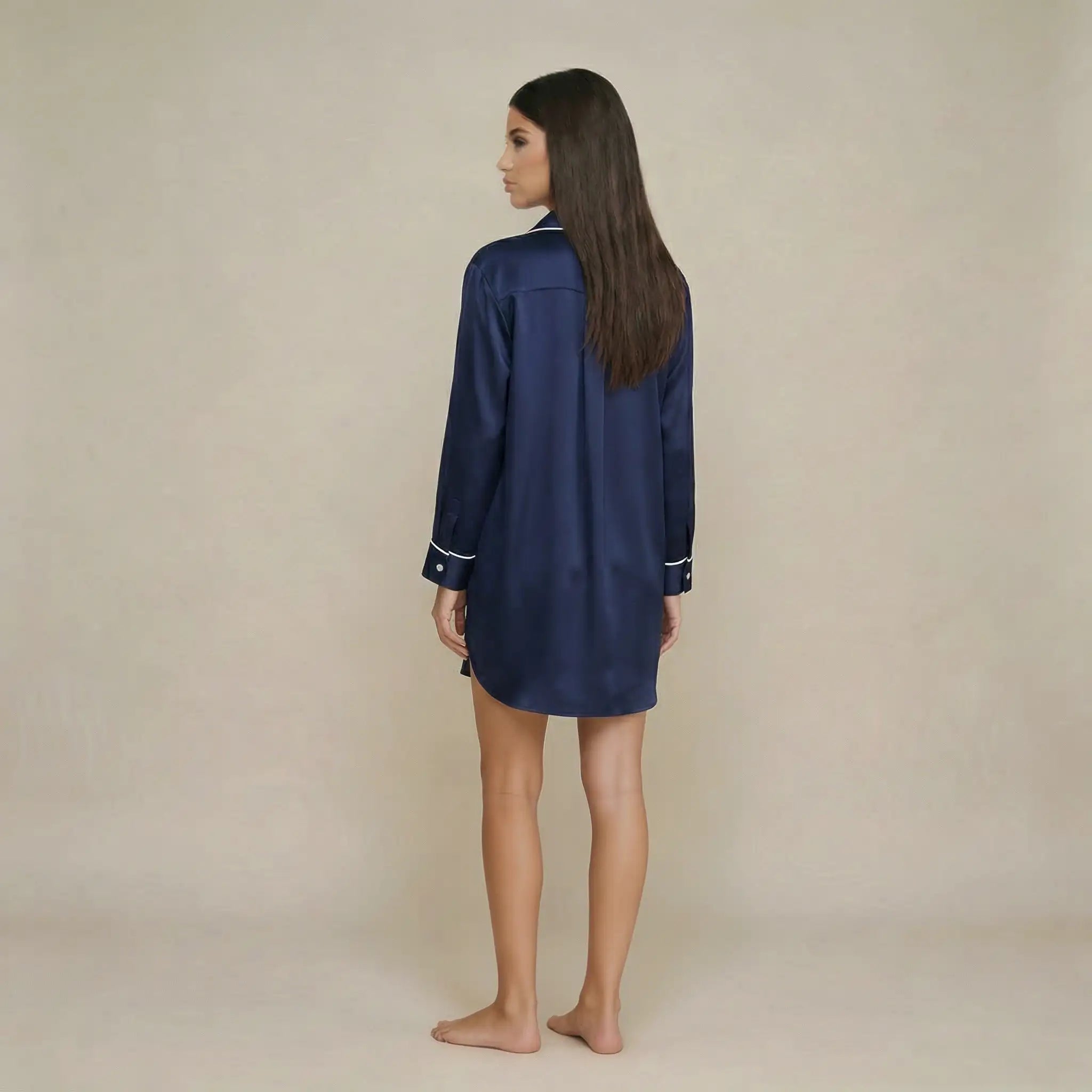 minilena Silk Satin Nightshirt