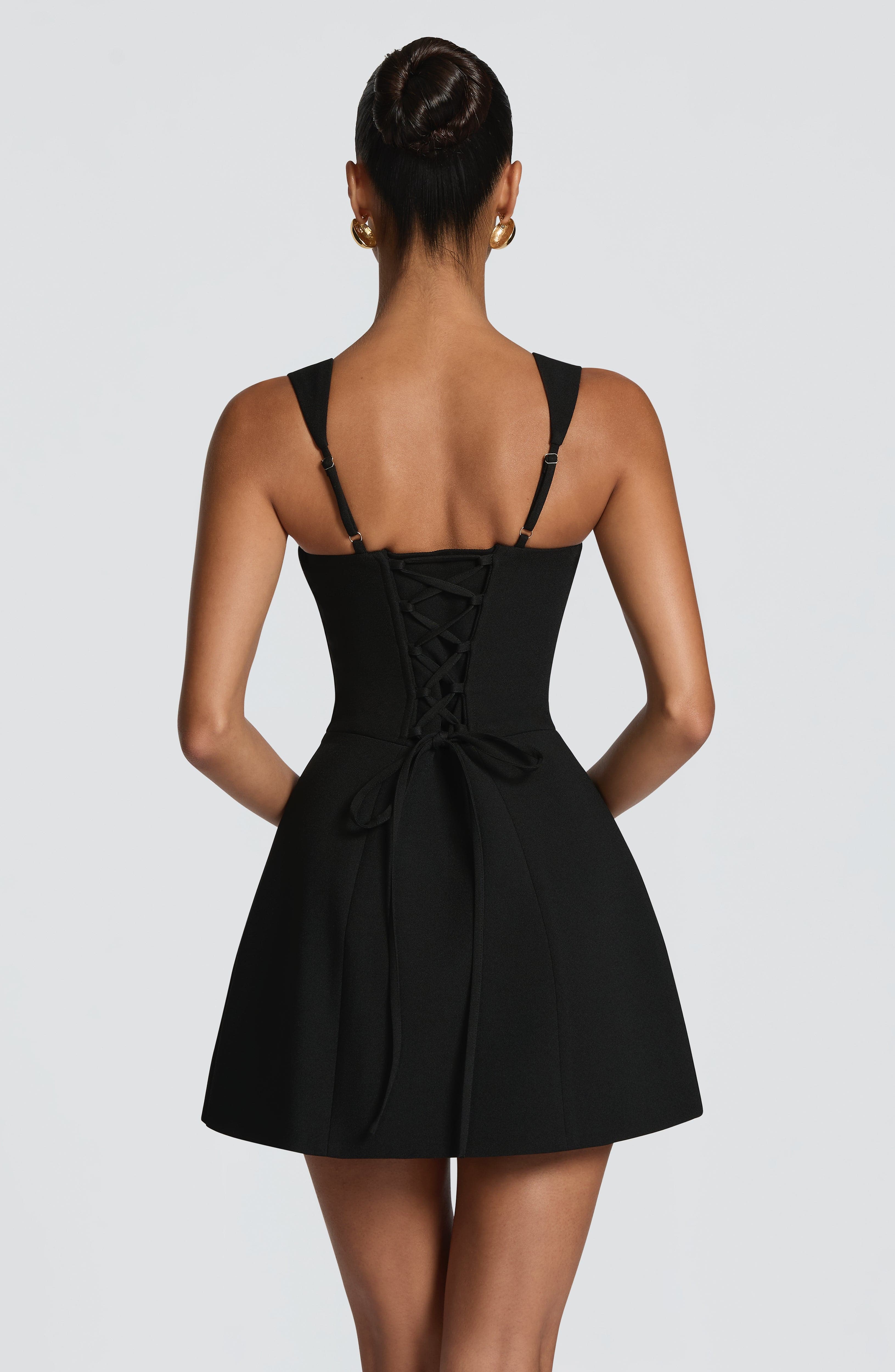 minilena Iona Mini Dress Black