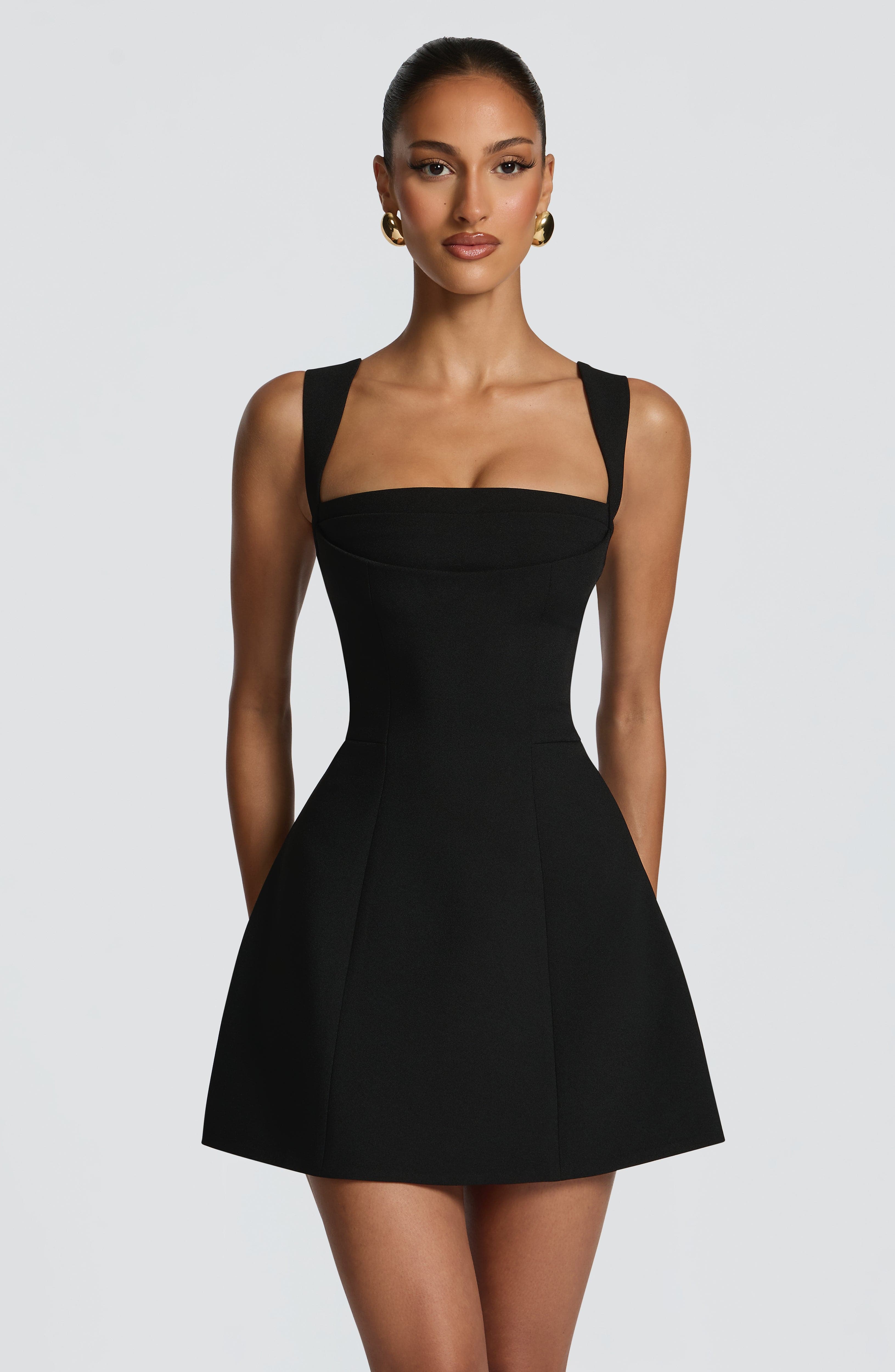 minilena Iona Mini Dress Black
