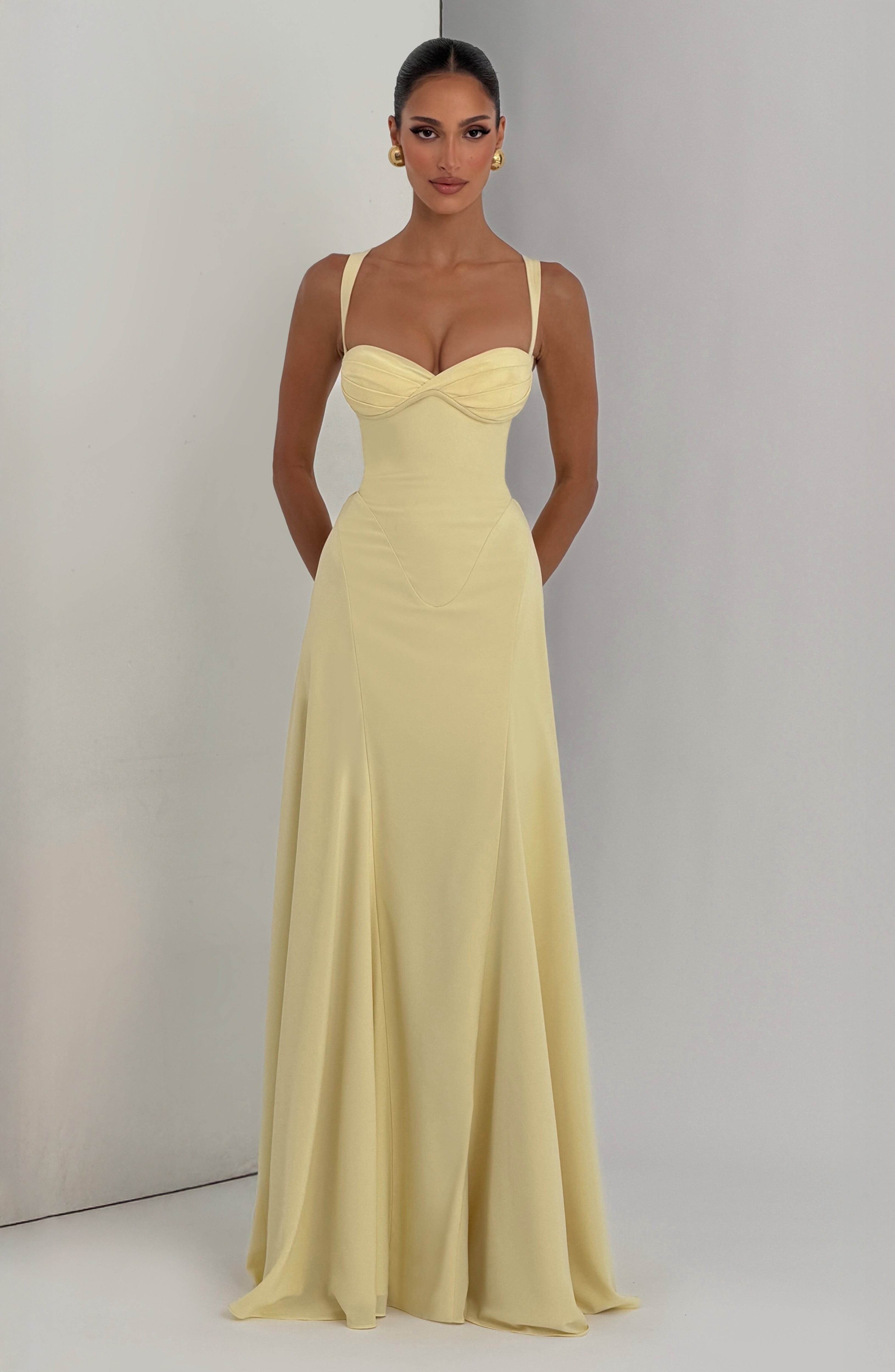 minilena Irie Maxi Dress Lemon