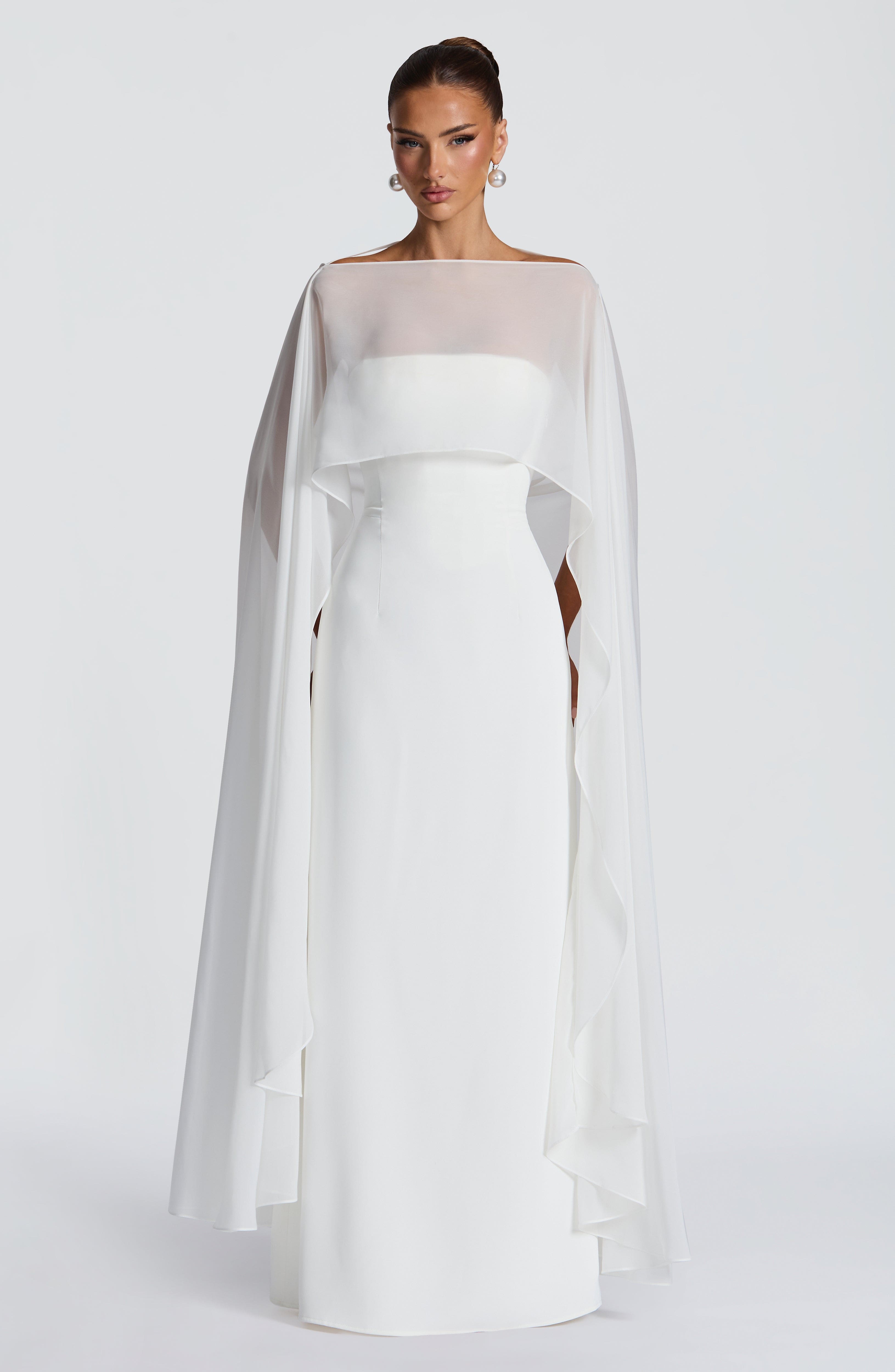 minilena Irmina Maxi Dress Ivory
