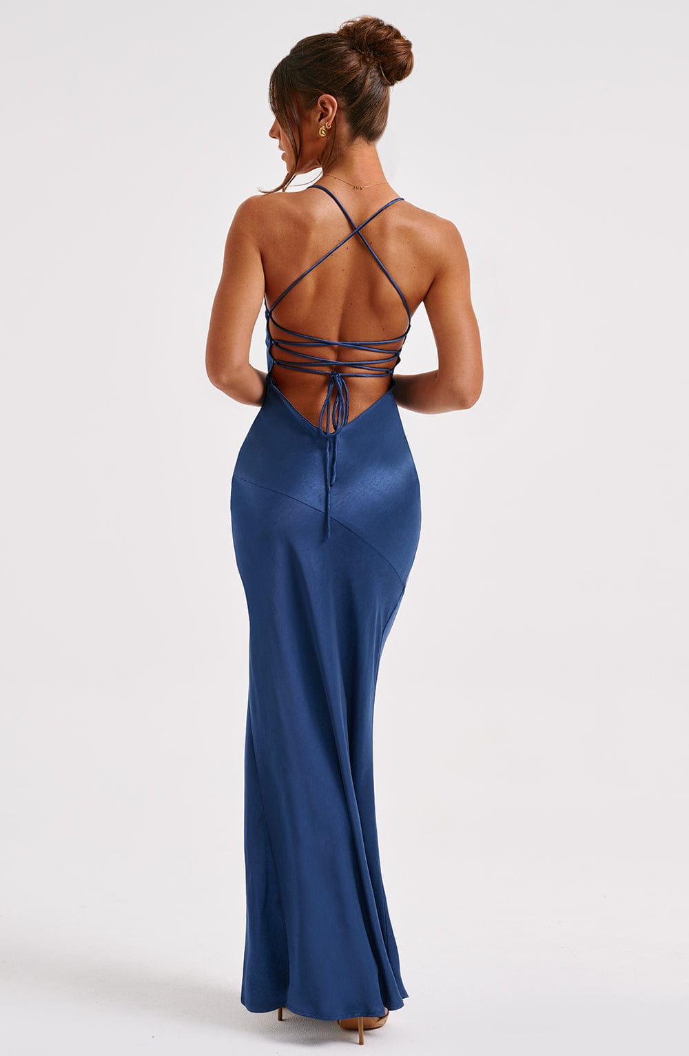minilena Isobel Maxi Dress Navy