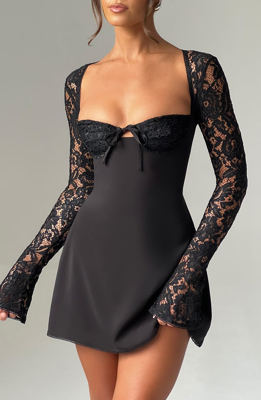 minilena Jacinta Mini Dress Black