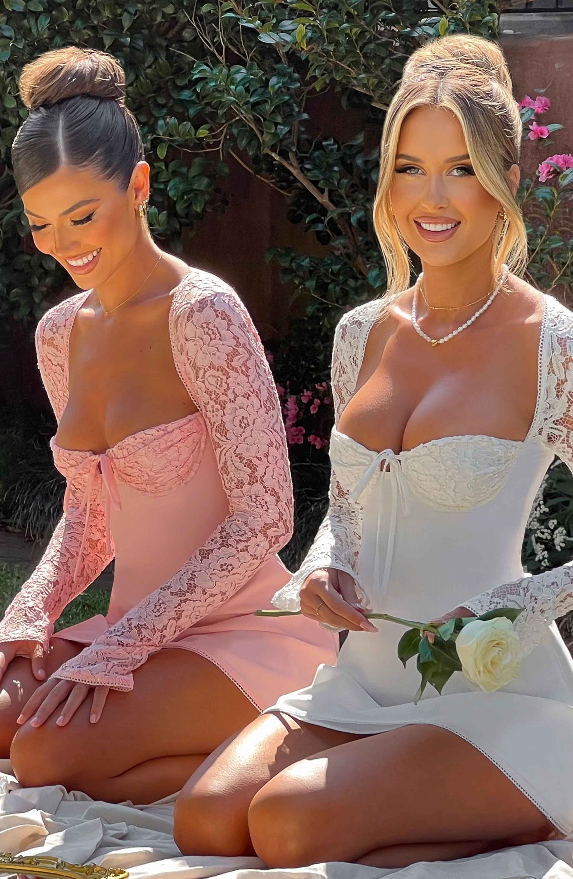 minilena Jacinta Mini Dress Blush