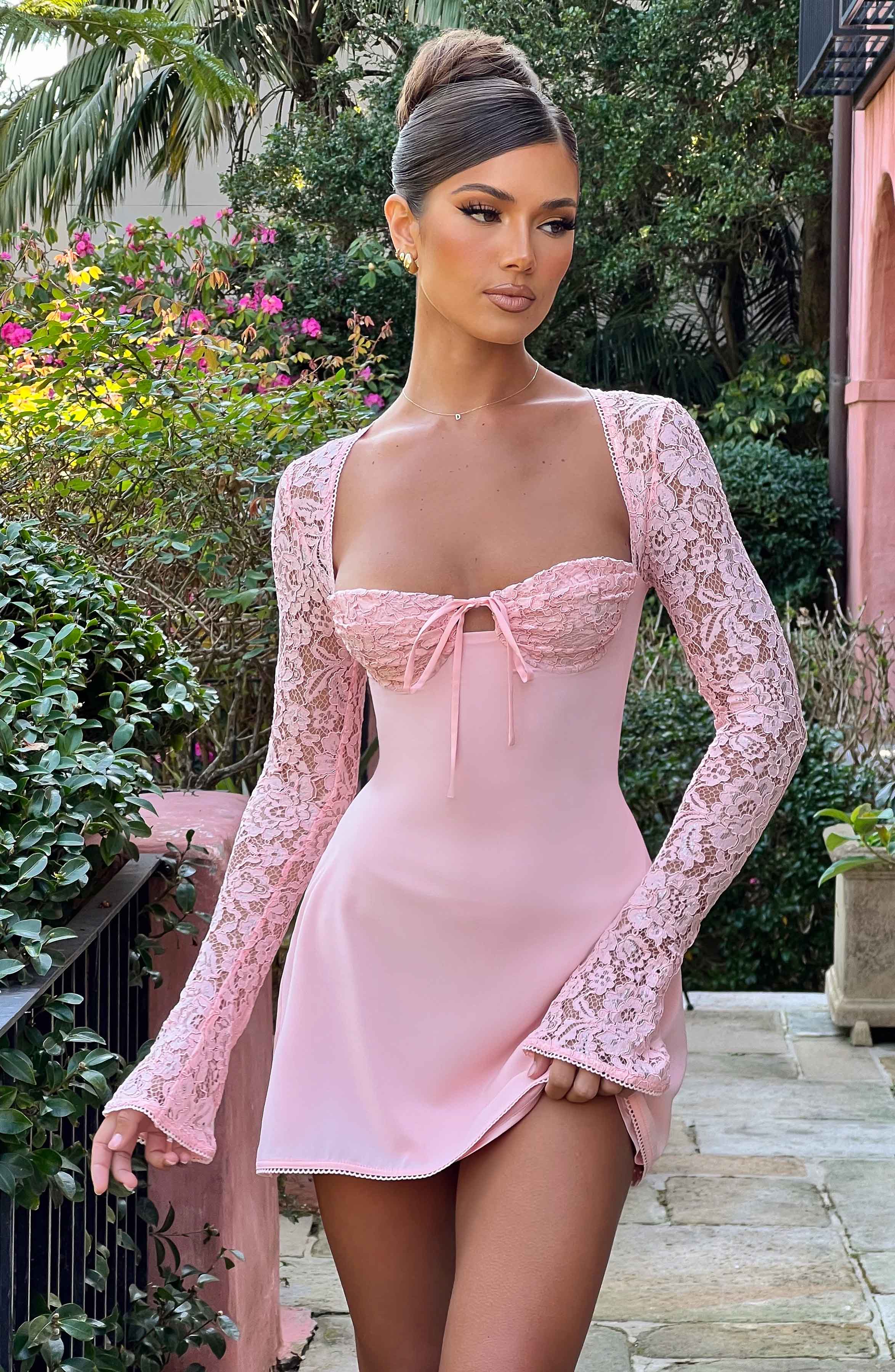 minilena Jacinta Mini Dress Blush