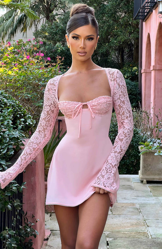 minilena Jacinta Mini Dress Blush