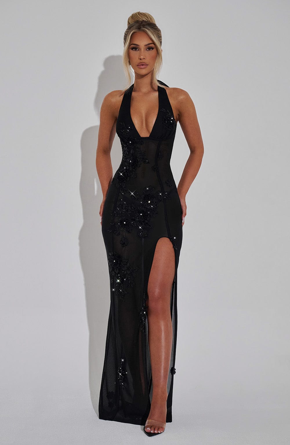 minilena Jacqueline Maxi Dress Black