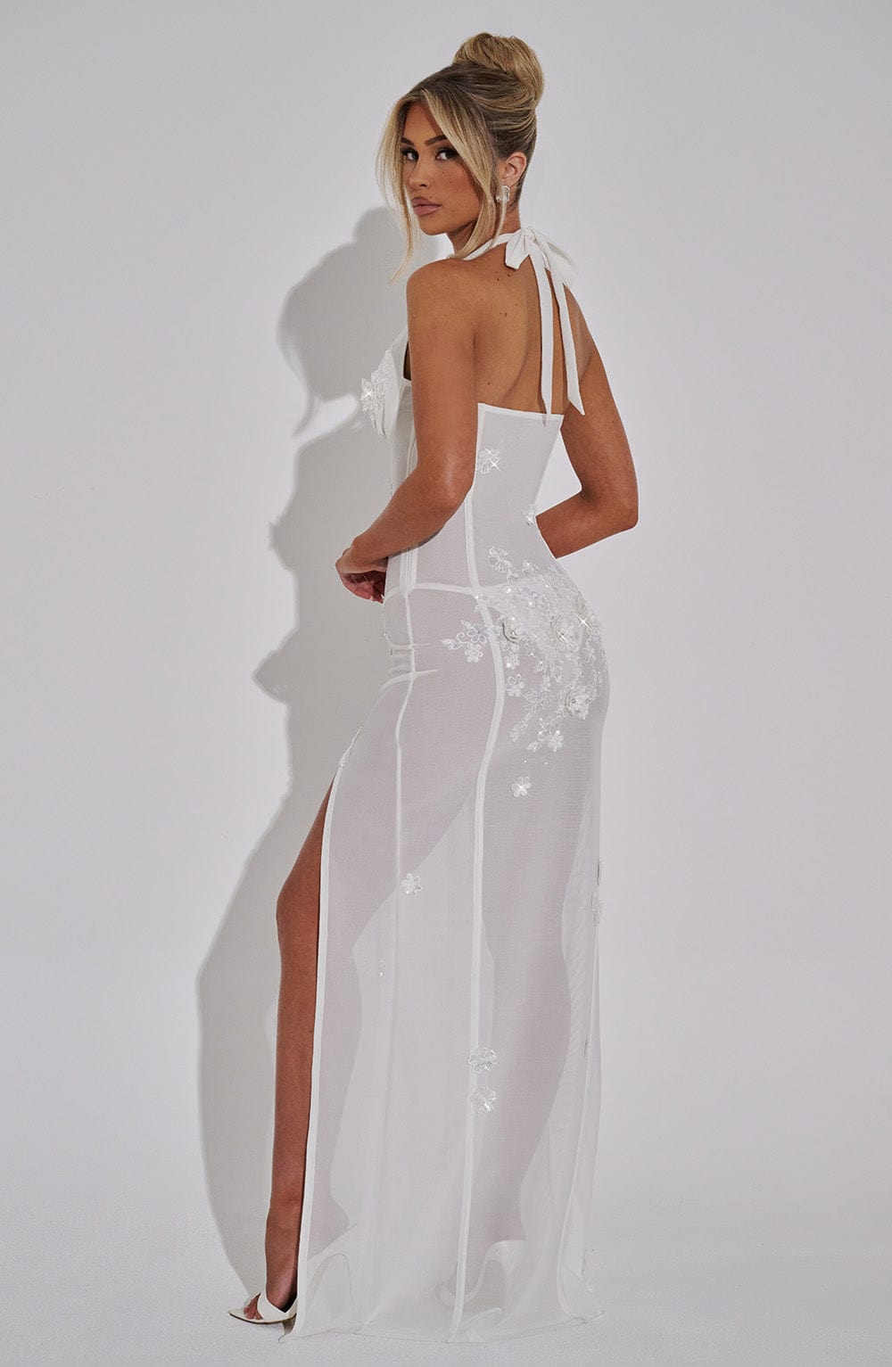 minilena Jacqueline Maxi Dress Ivory
