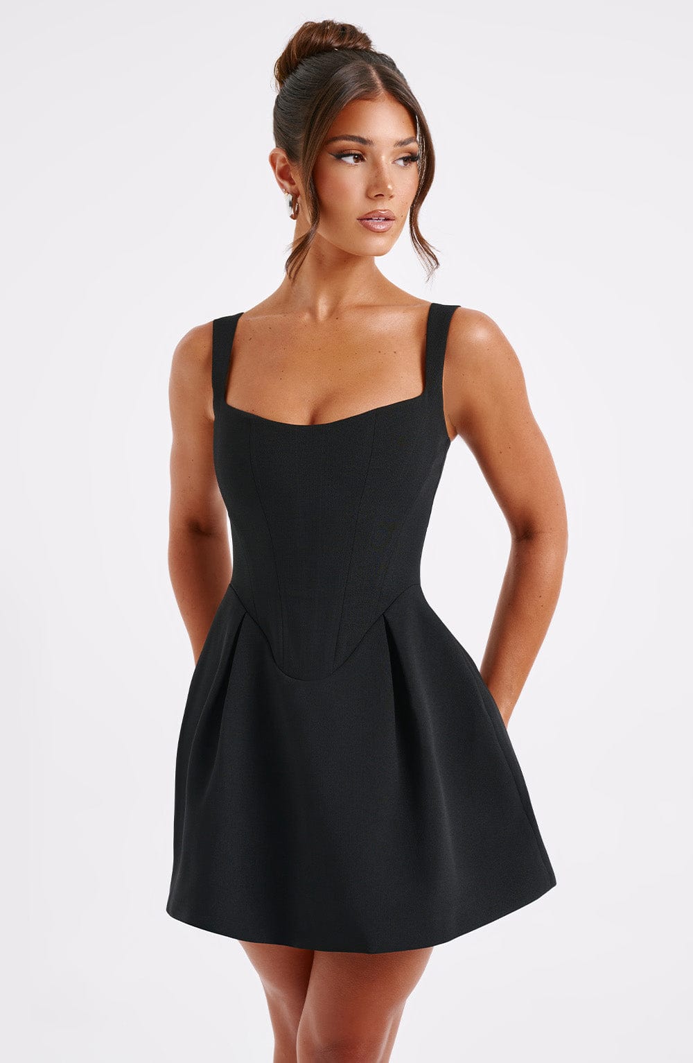 minilena Janiyah Mini Dress Black