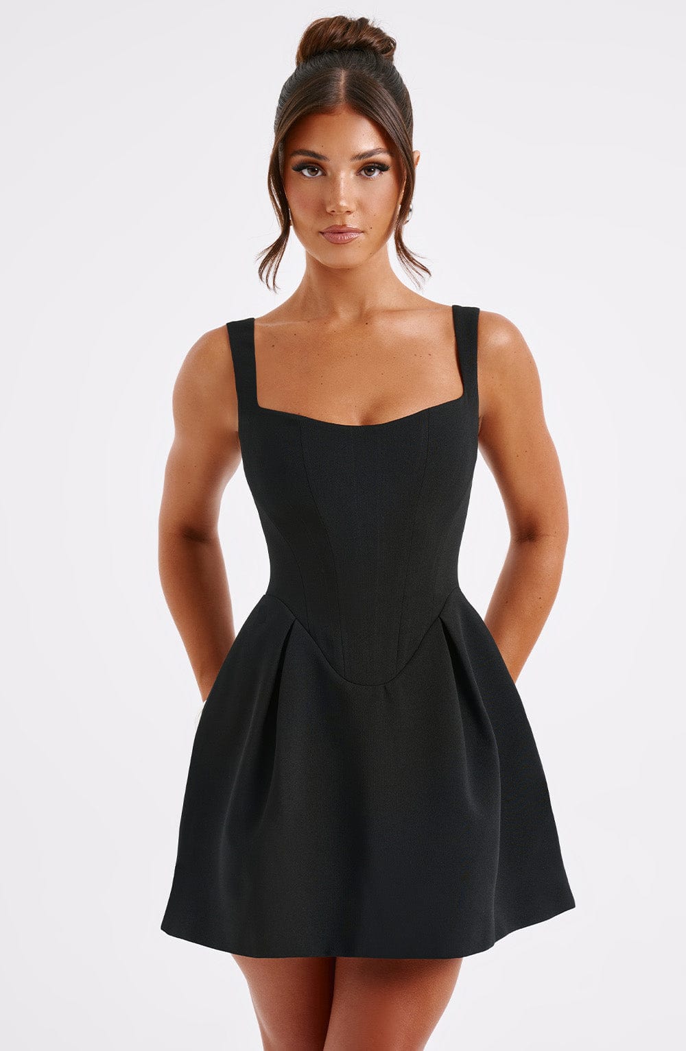 minilena Janiyah Mini Dress Black