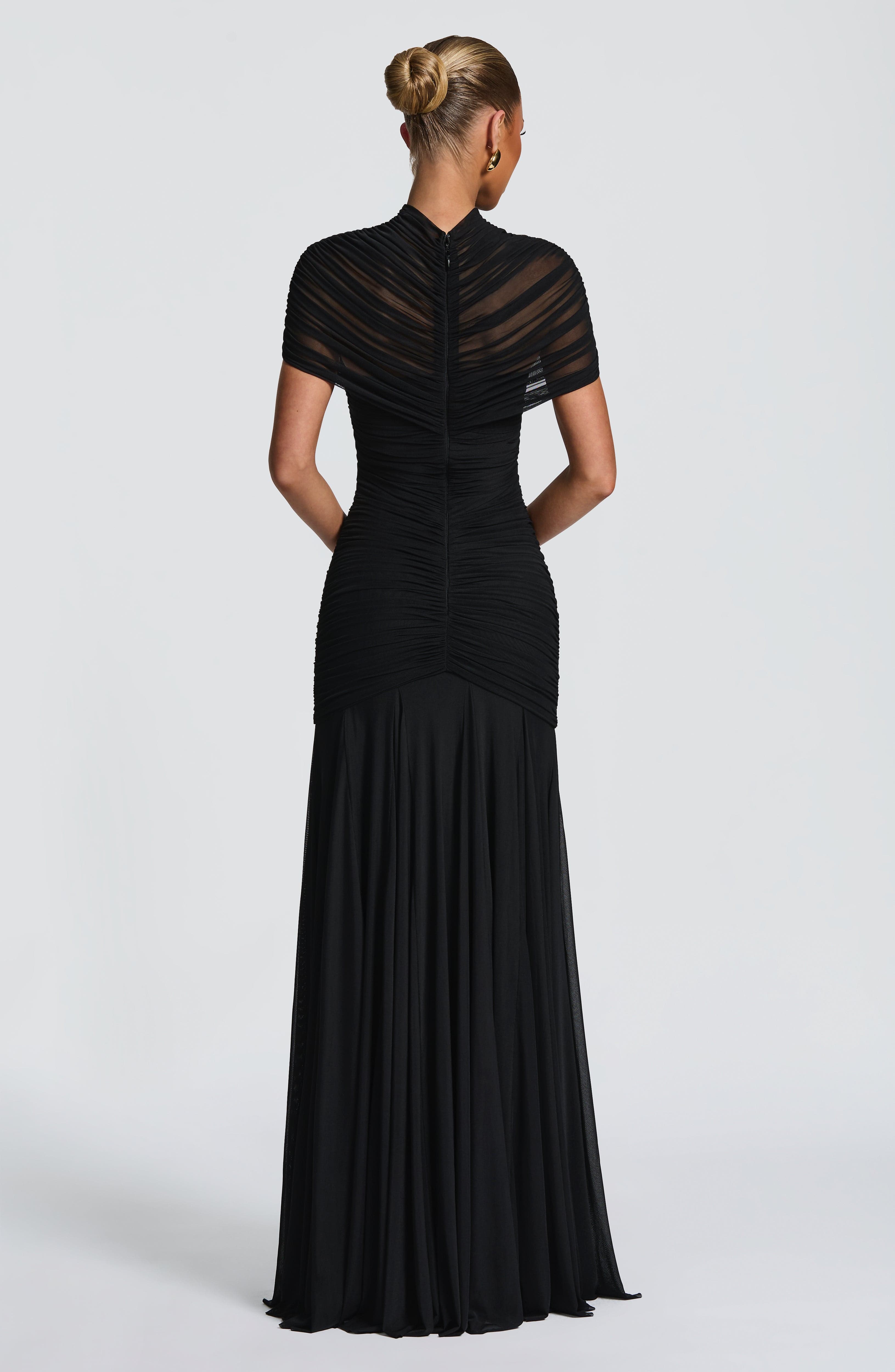 minilena Jaya Maxi Dress Black